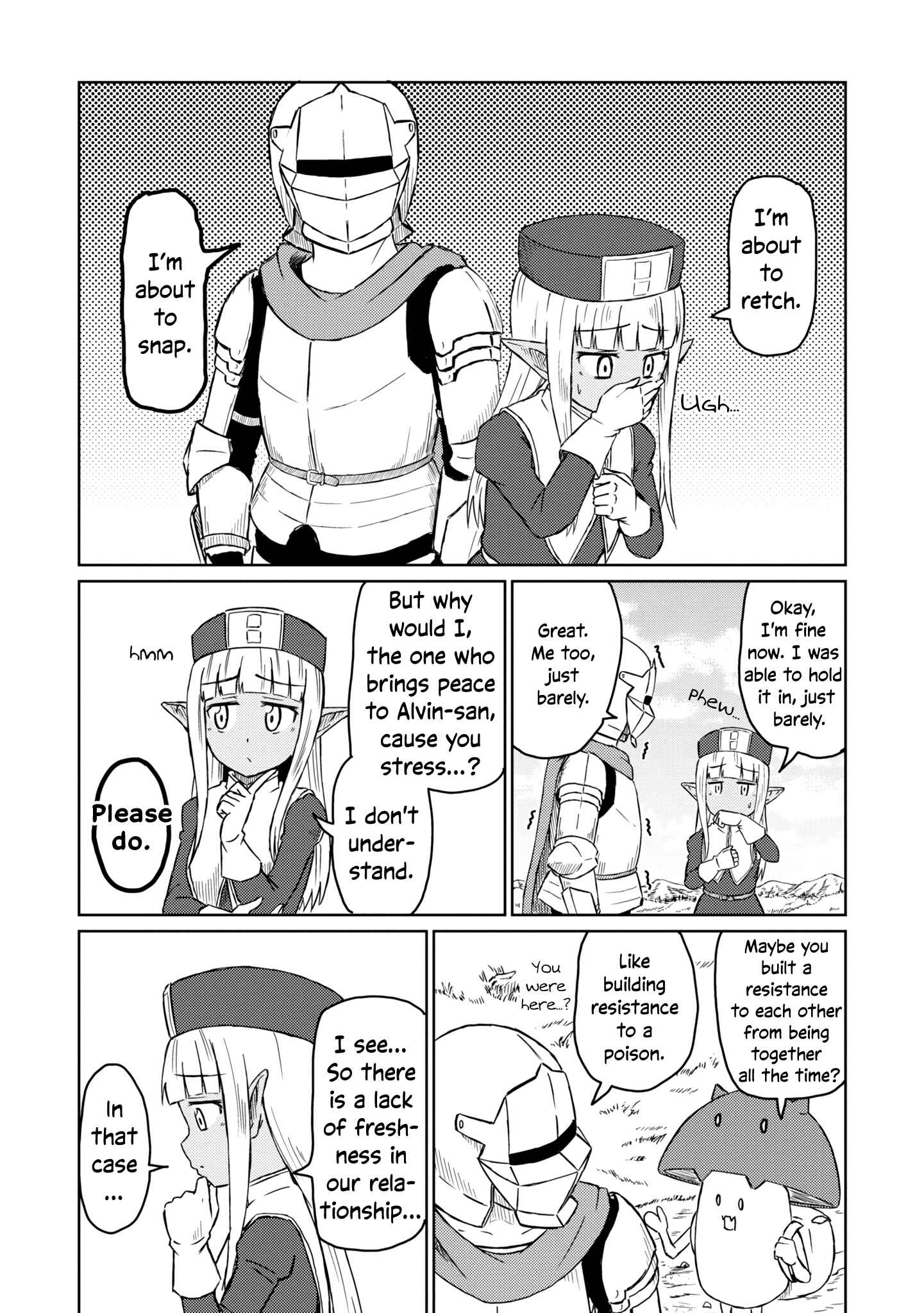 Page 6 Chapter 20.1 Kono Healer, Mendokusai