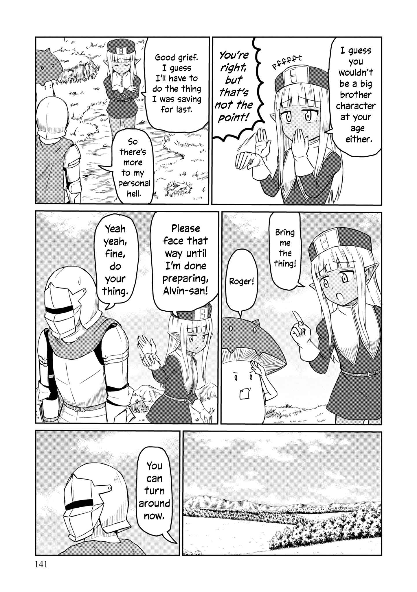 Page 8 Chapter 20.1 Kono Healer, Mendokusai