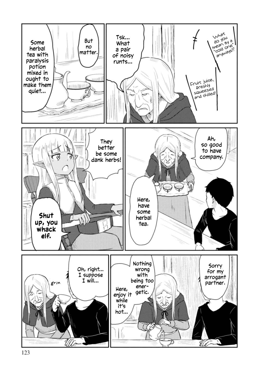 Page 4 Chapter 30 Kono Healer, Mendokusai