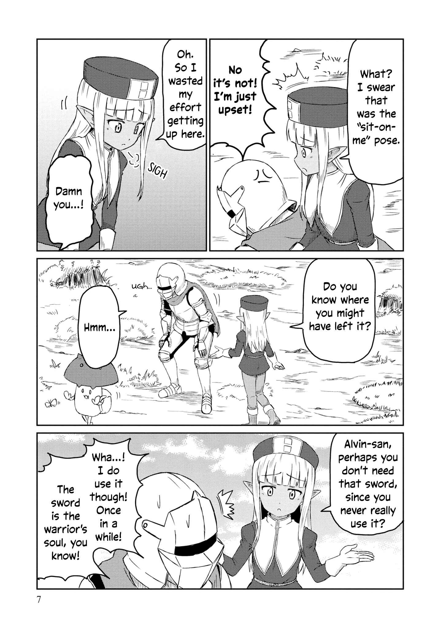 Page 6 Chapter 21 Kono Healer, Mendokusai