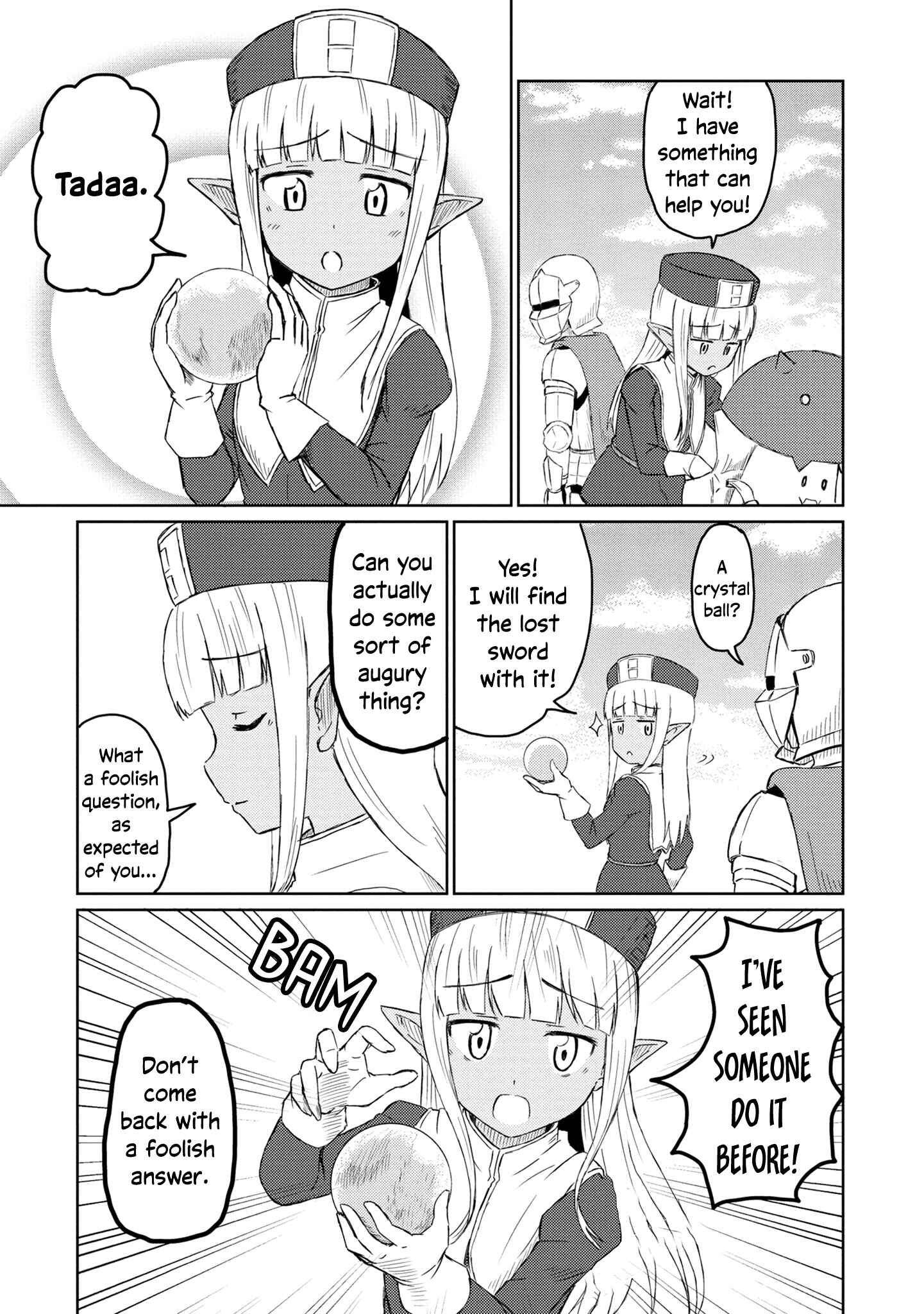 Page 8 Chapter 21 Kono Healer, Mendokusai