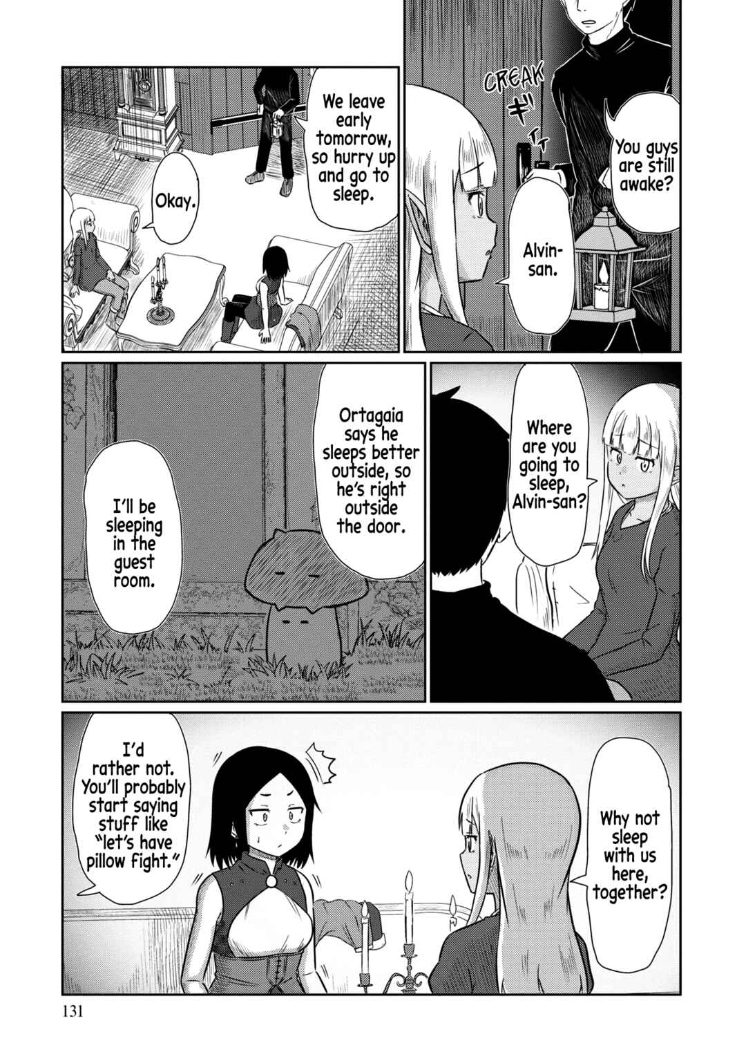 Page 4 Chapter 59 Kono Healer, Mendokusai