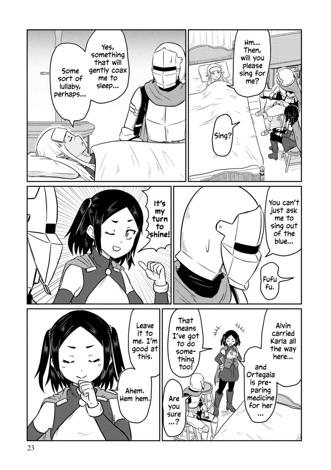 Page 4 Chapter 61 Kono Healer, Mendokusai