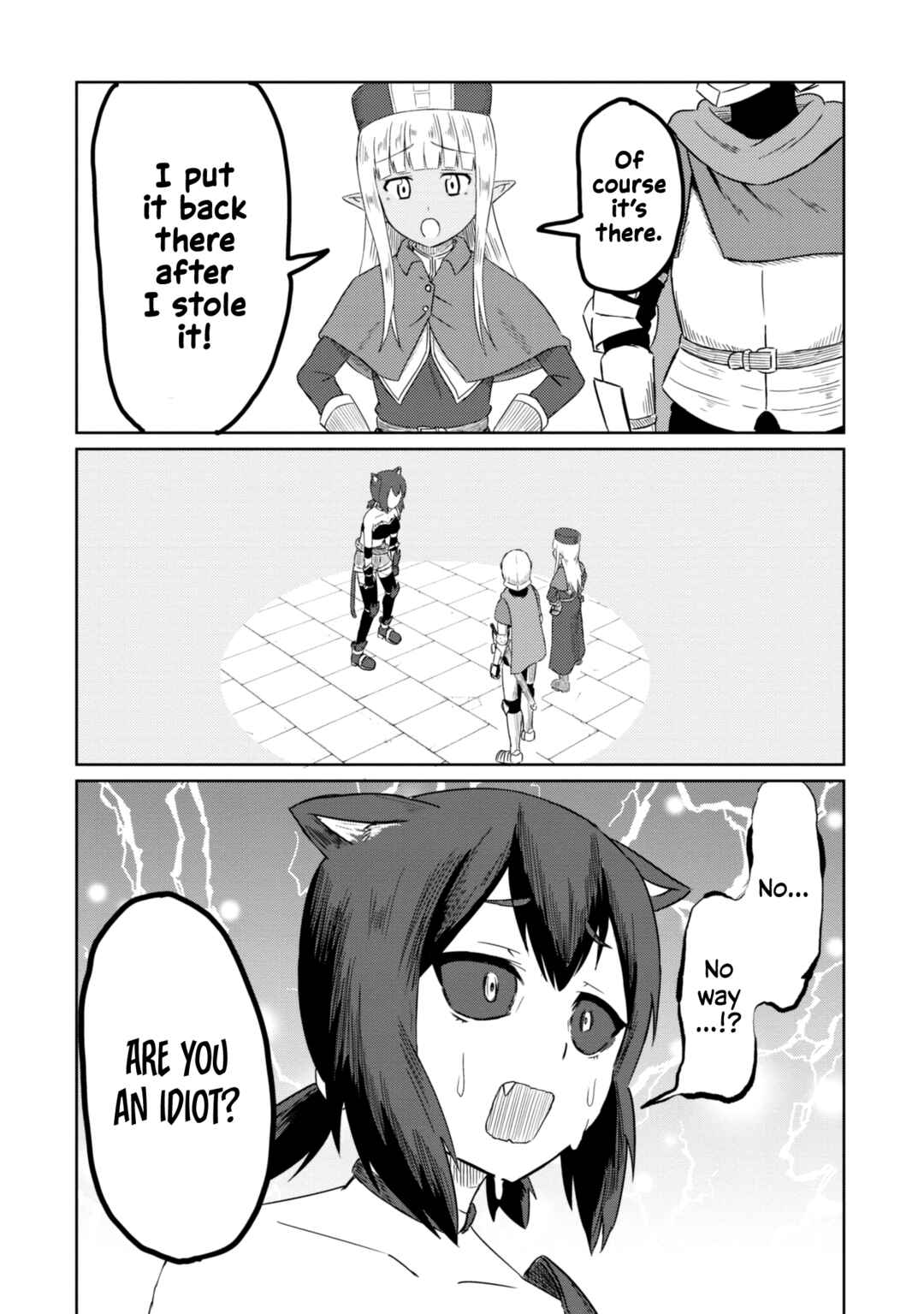 Page 10 Chapter 37 Kono Healer, Mendokusai