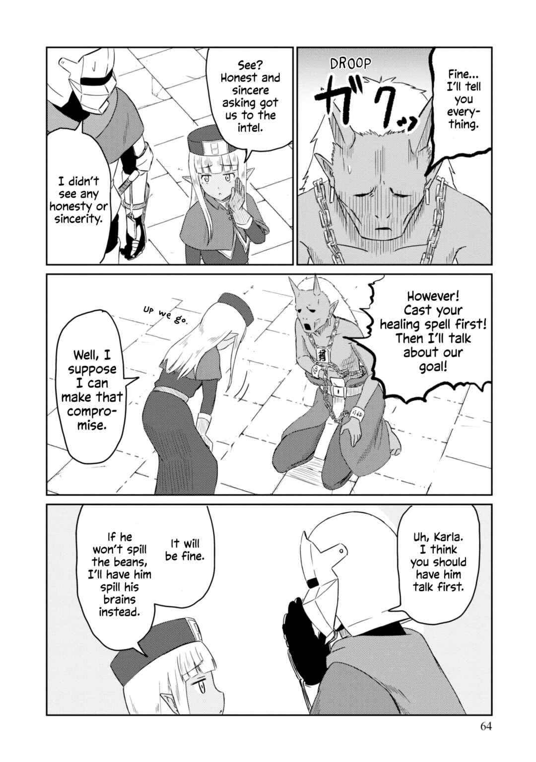 Page 9 Chapter 36 Kono Healer, Mendokusai