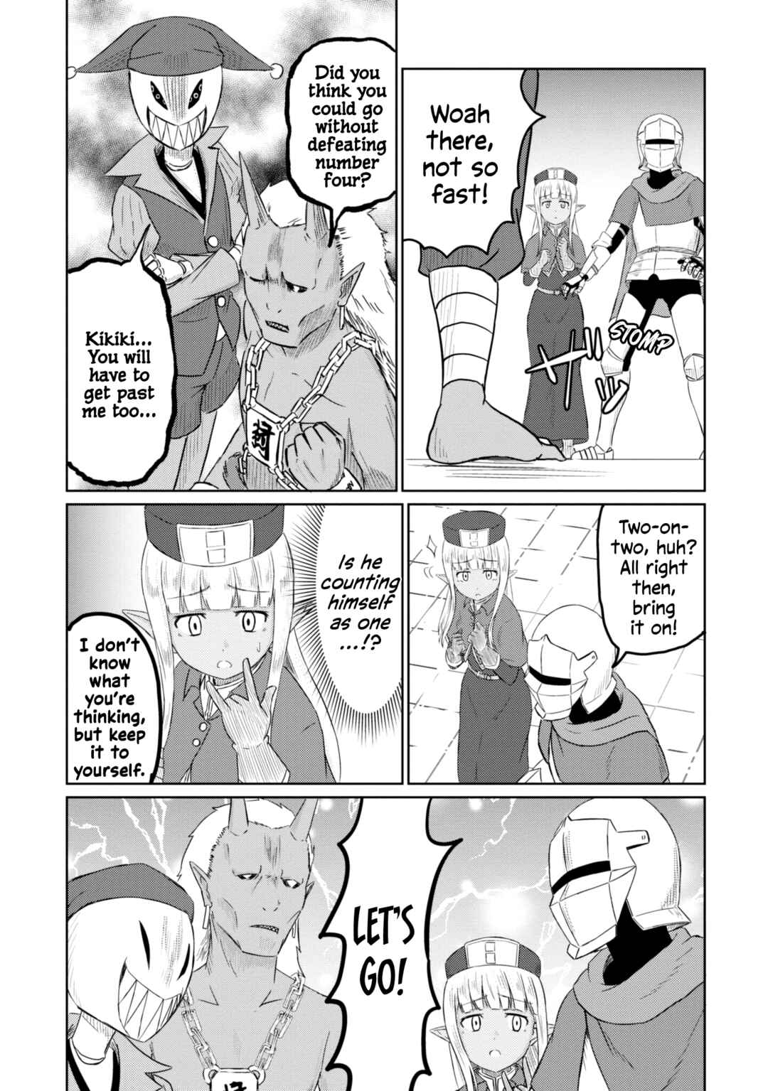 Page 11 Chapter 41 Kono Healer, Mendokusai