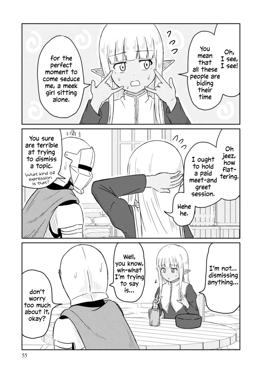 Page 10 Chapter 45 Kono Healer, Mendokusai