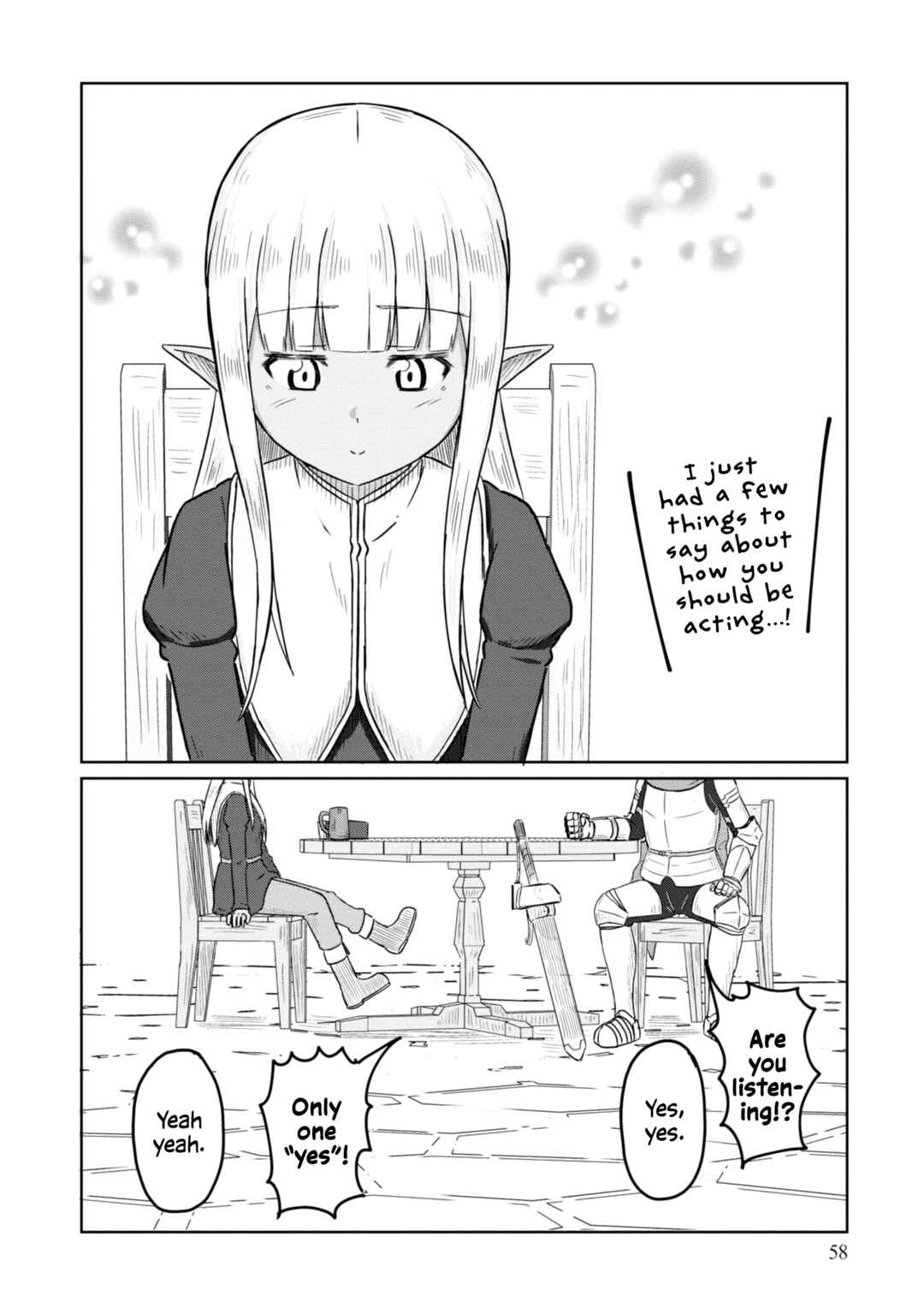 Page 13 Chapter 45 Kono Healer, Mendokusai