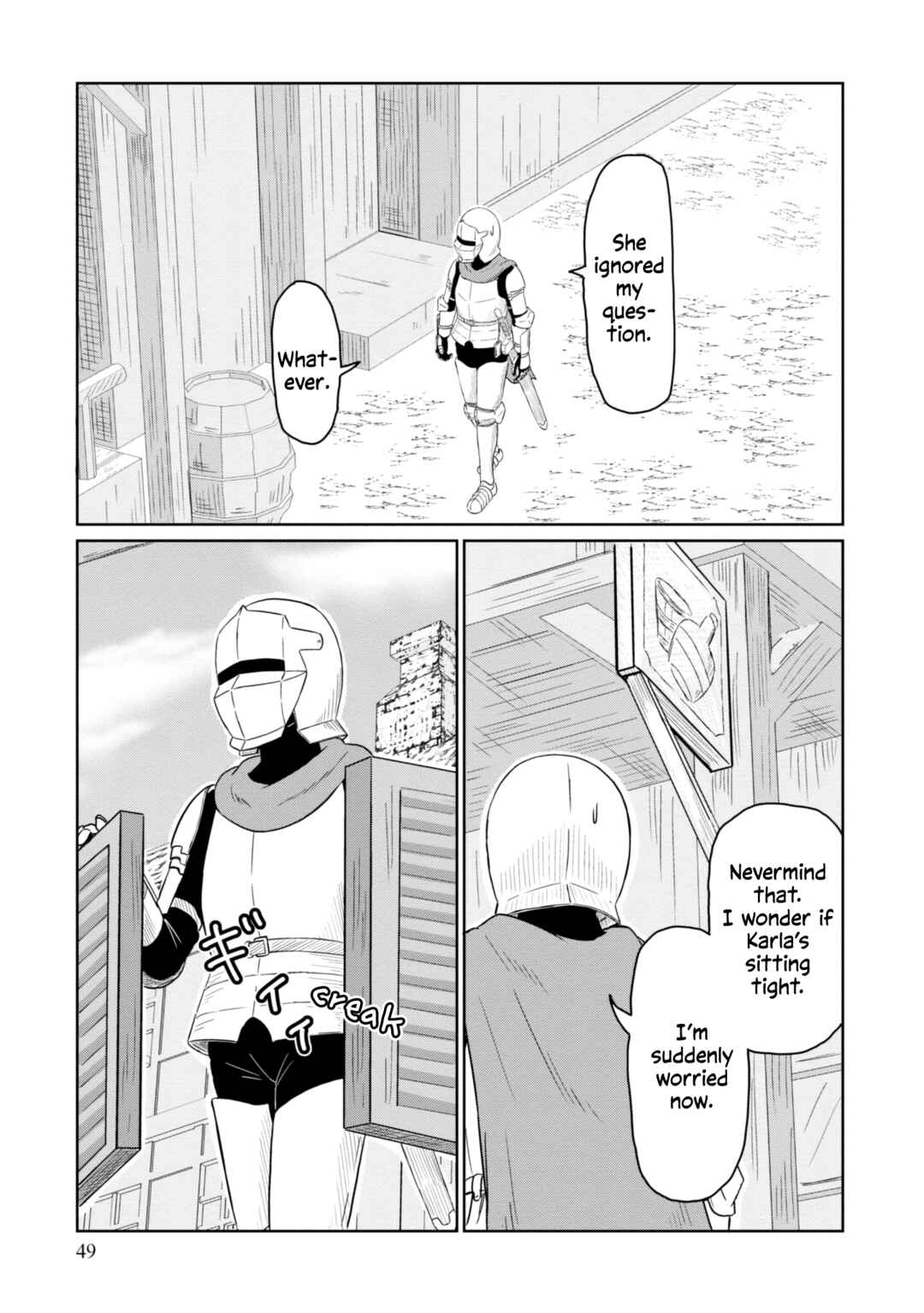 Page 4 Chapter 45 Kono Healer, Mendokusai