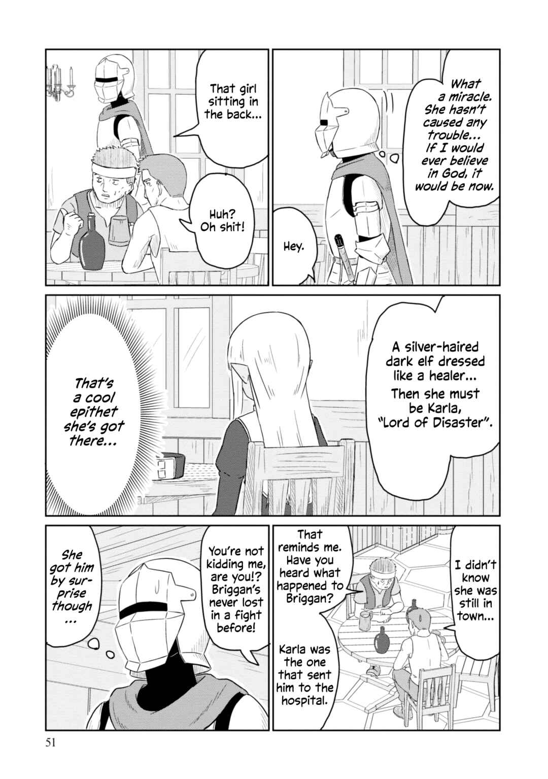 Page 6 Chapter 45 Kono Healer, Mendokusai