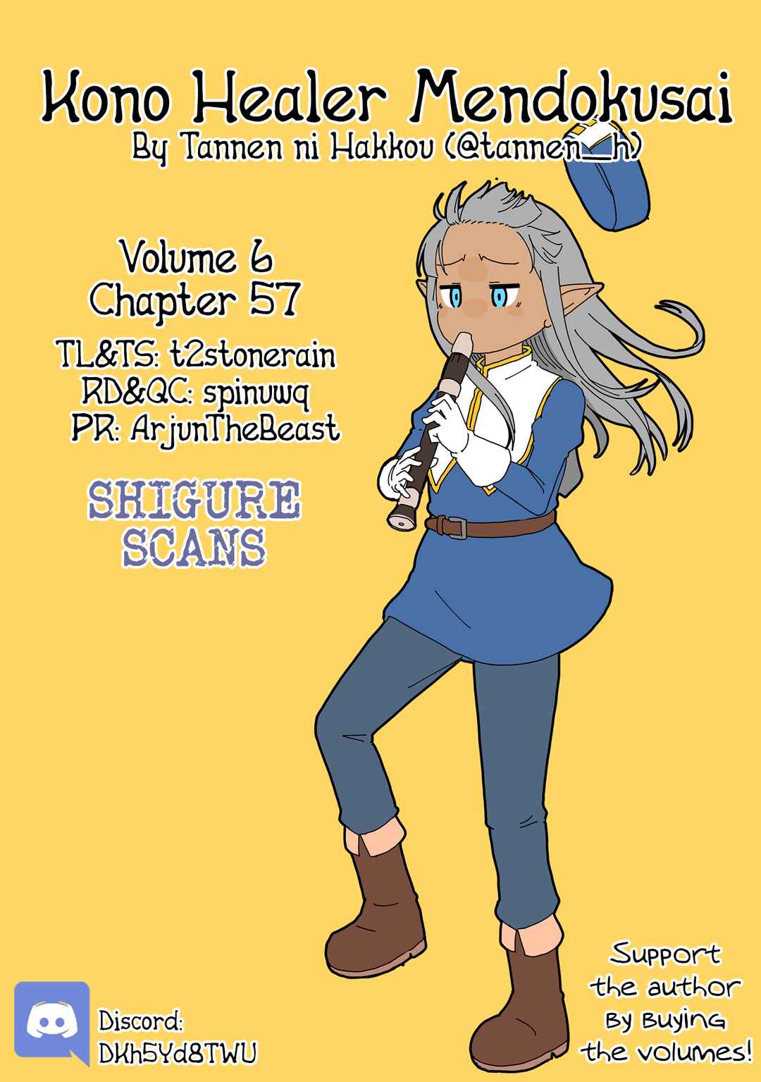 Page 1 Chapter 57 Kono Healer, Mendokusai