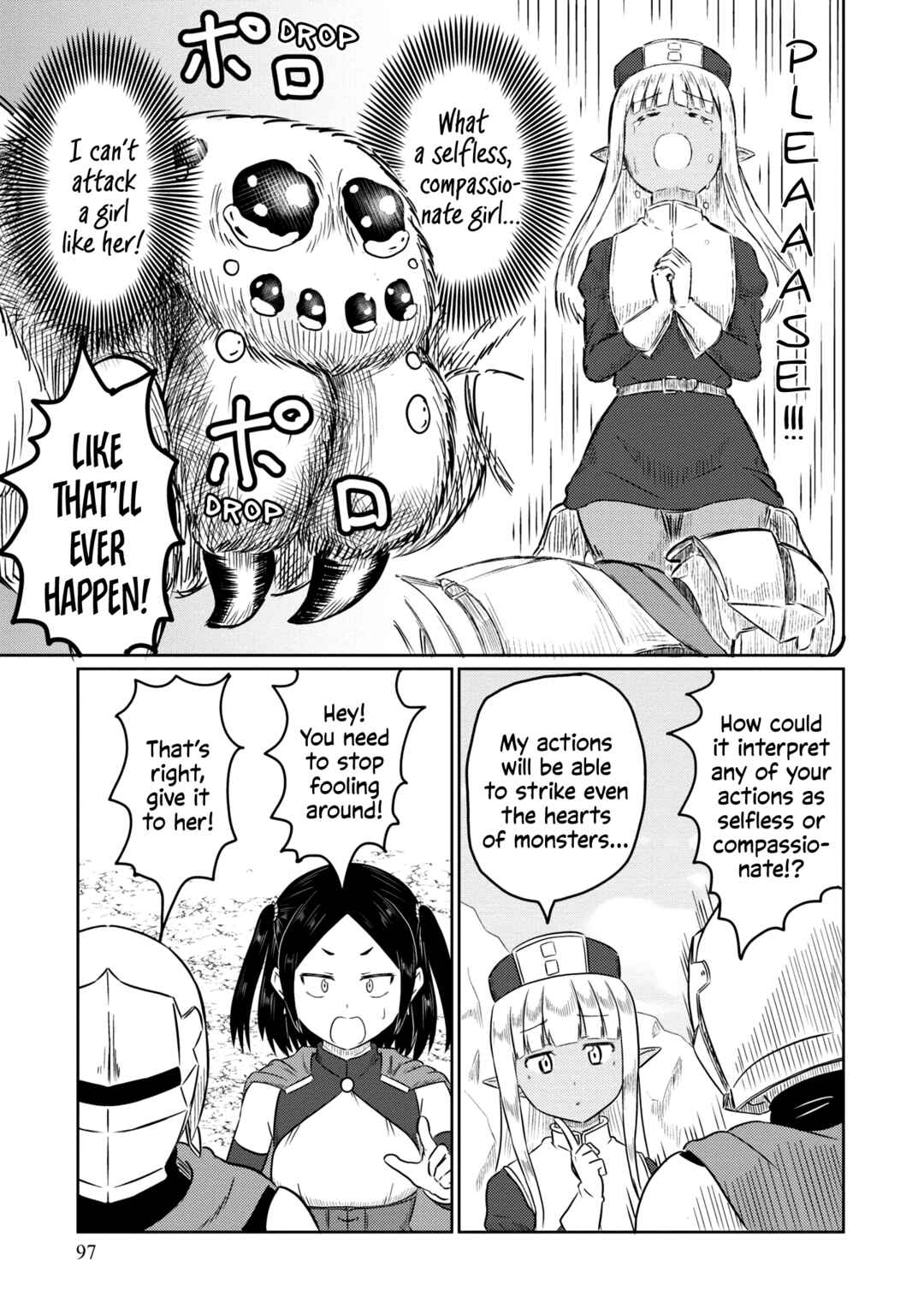 Page 12 Chapter 57 Kono Healer, Mendokusai