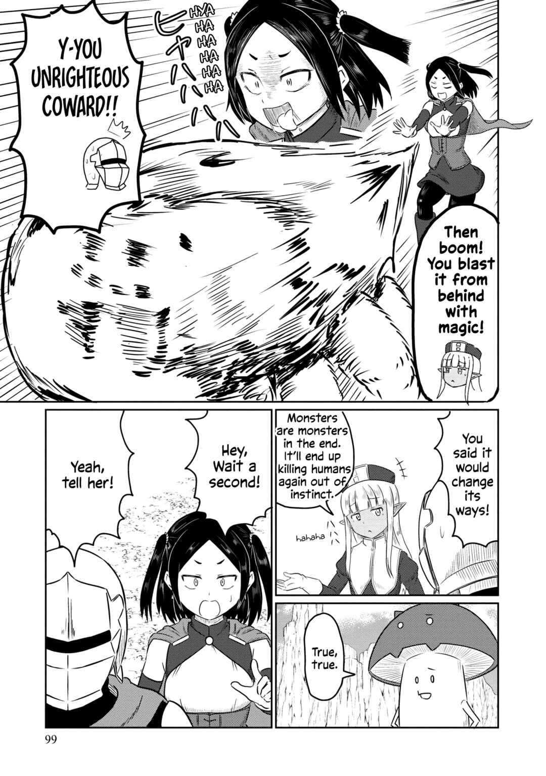Page 14 Chapter 57 Kono Healer, Mendokusai