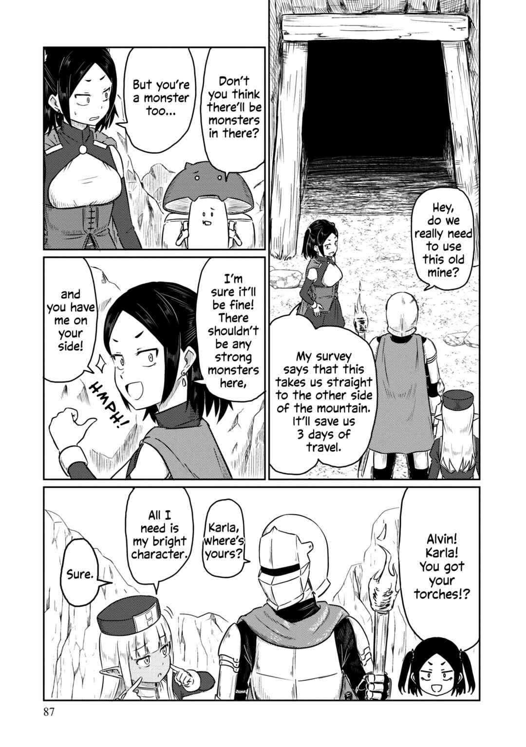 Page 2 Chapter 57 Kono Healer, Mendokusai