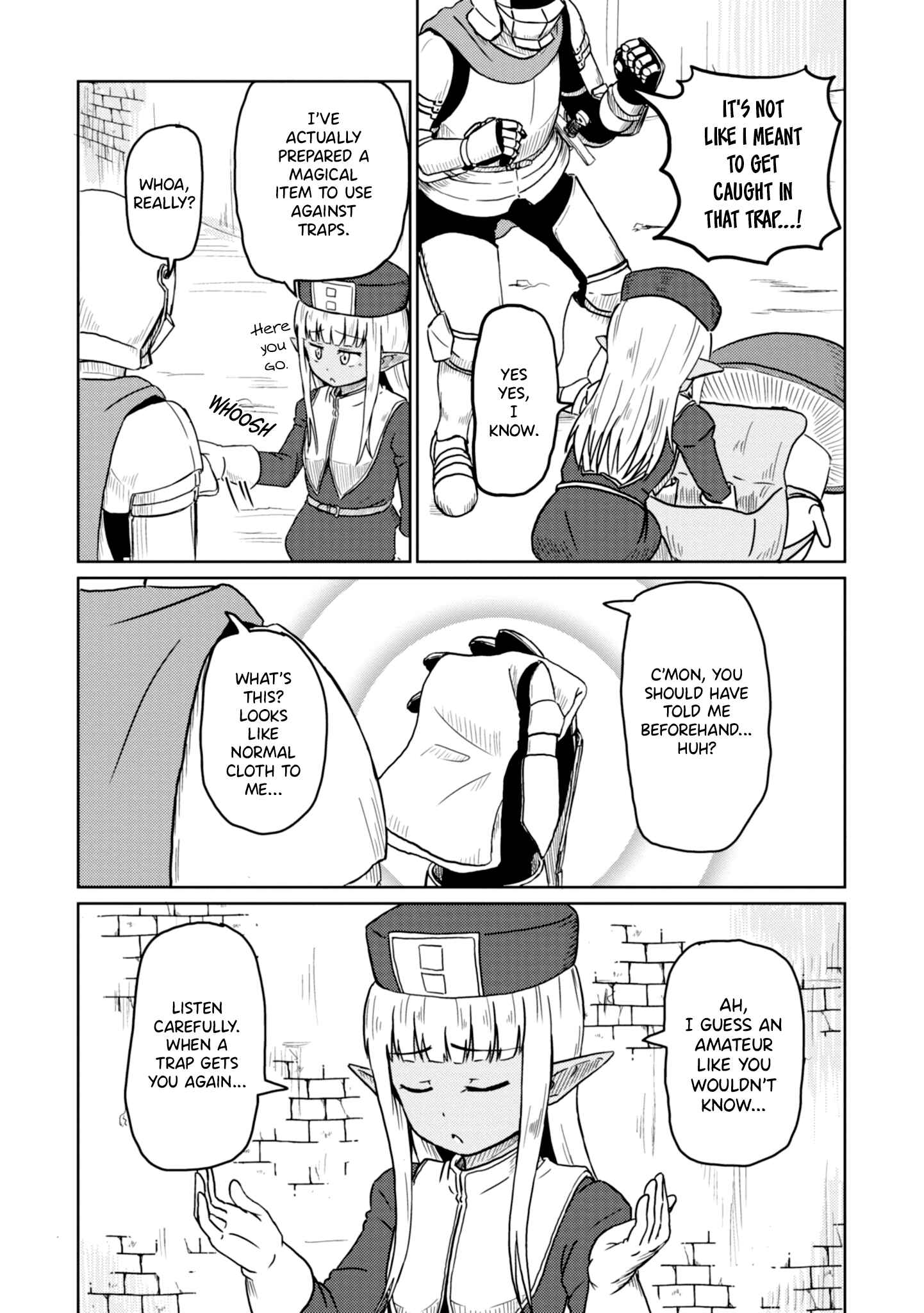 Page 4 Chapter 9 Kono Healer, Mendokusai