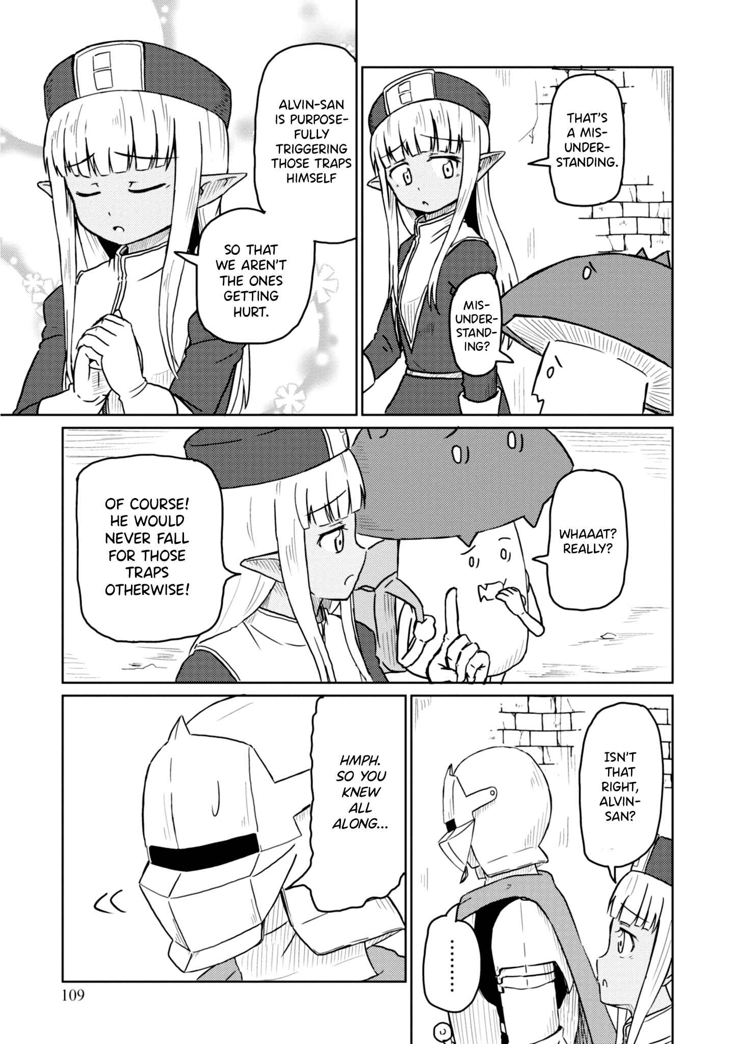 Page 8 Chapter 9 Kono Healer, Mendokusai