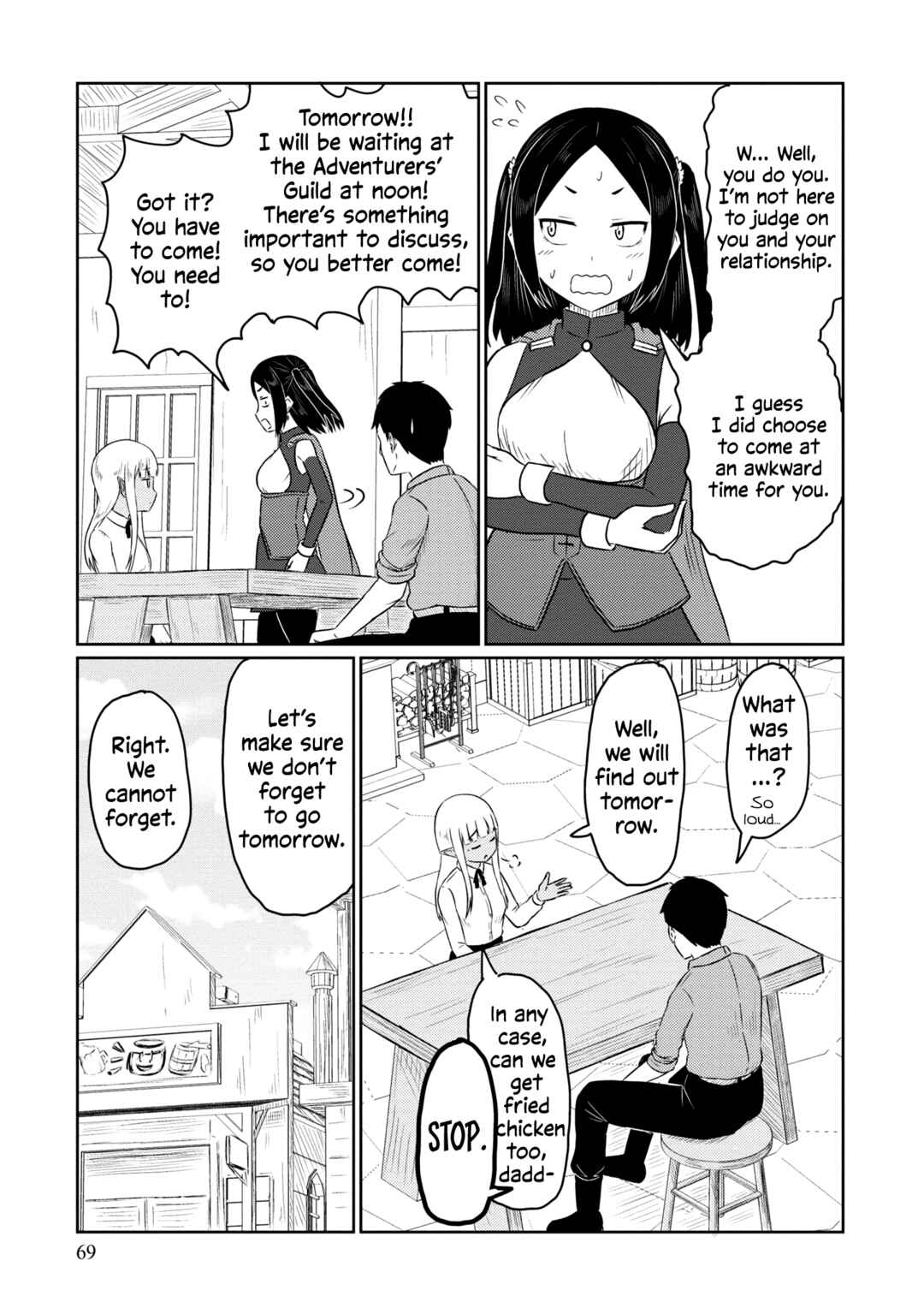 Page 10 Chapter 55 Kono Healer, Mendokusai