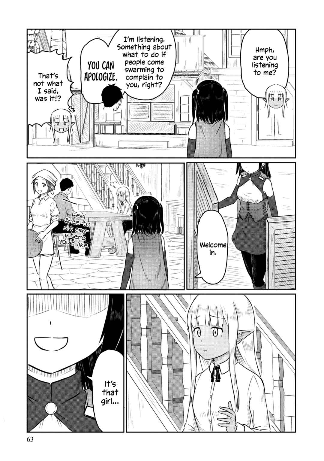 Page 4 Chapter 55 Kono Healer, Mendokusai