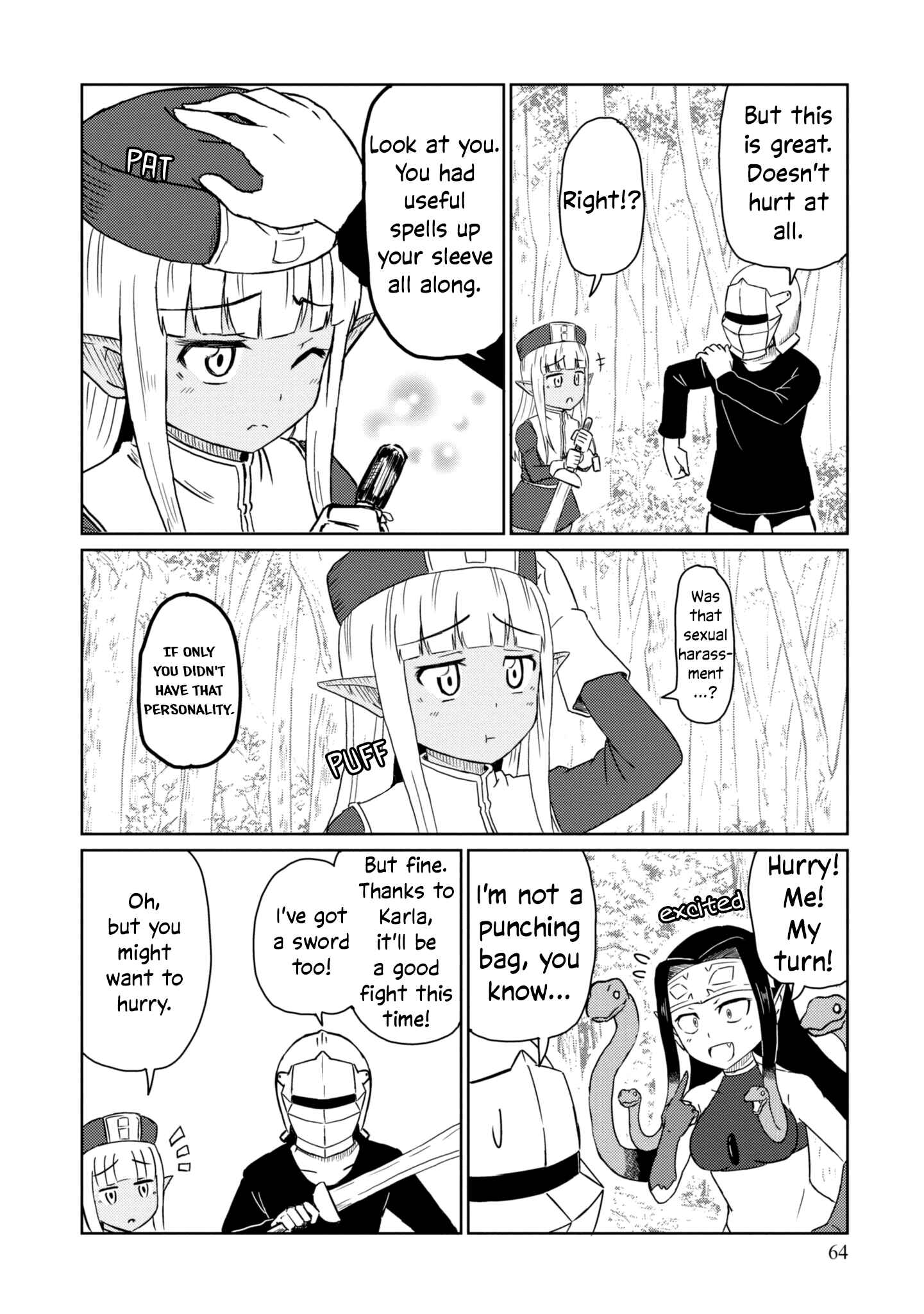 Page 11 Chapter 25 Kono Healer, Mendokusai