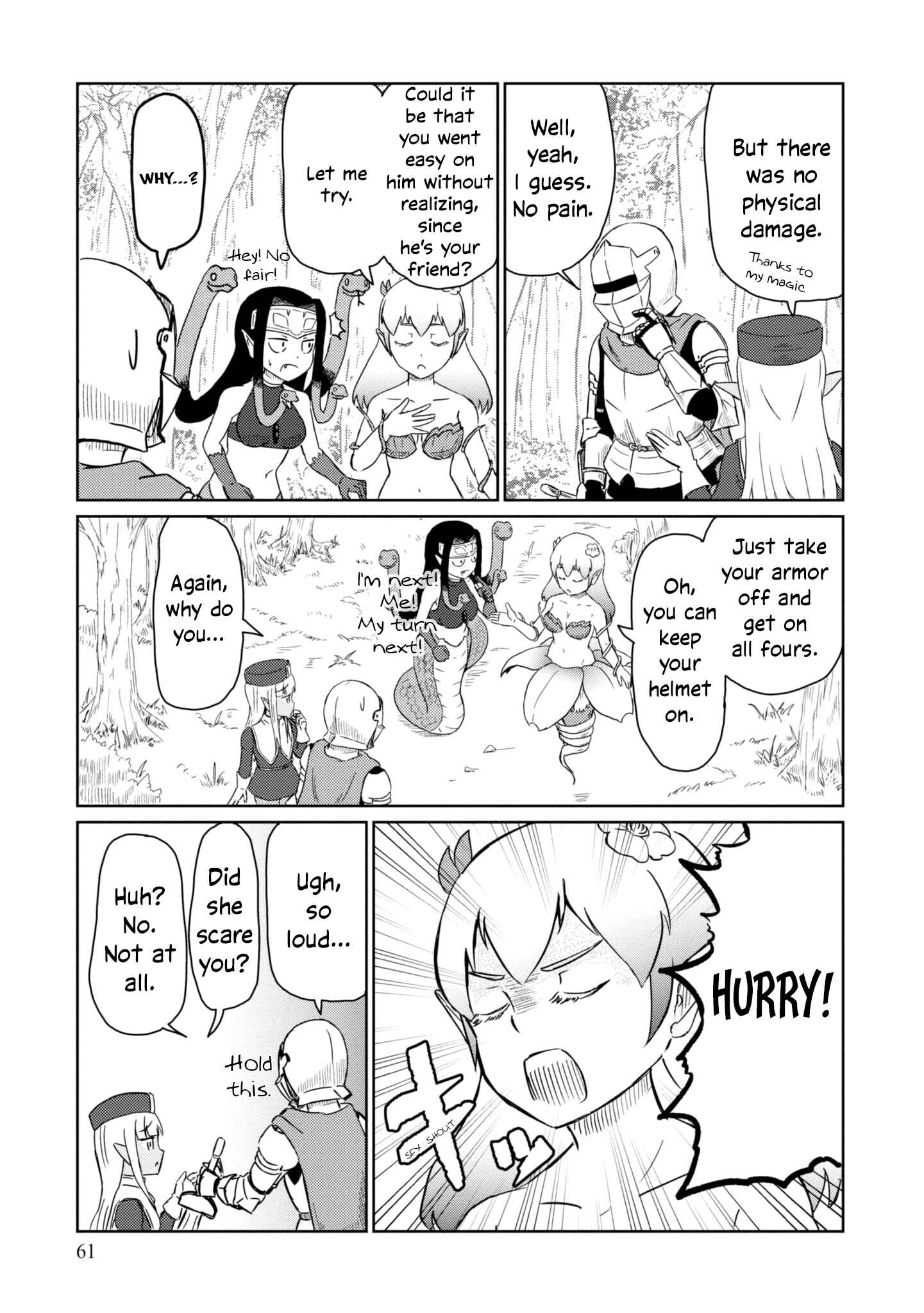 Page 8 Chapter 25 Kono Healer, Mendokusai