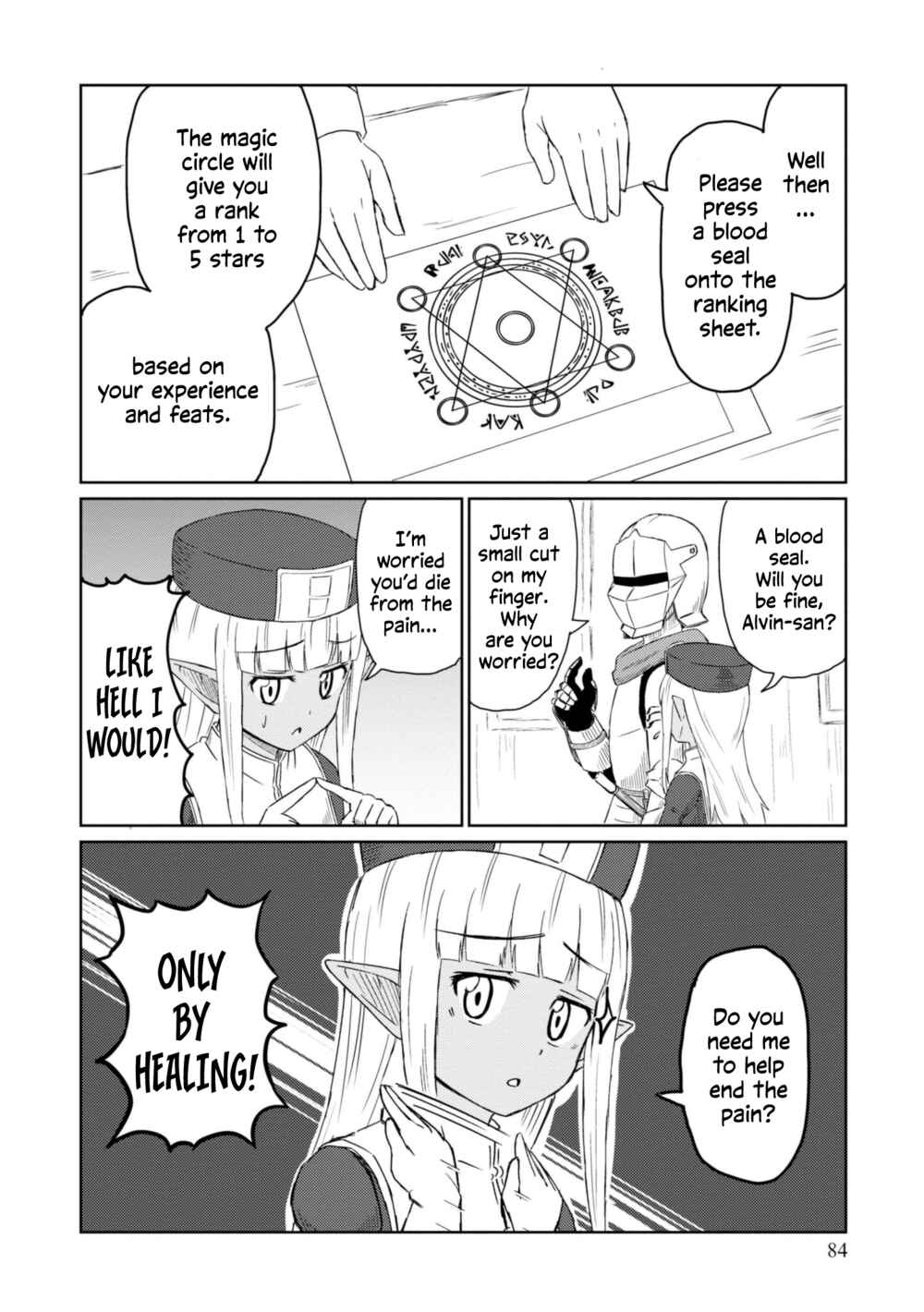 Page 5 Chapter 27 Kono Healer, Mendokusai