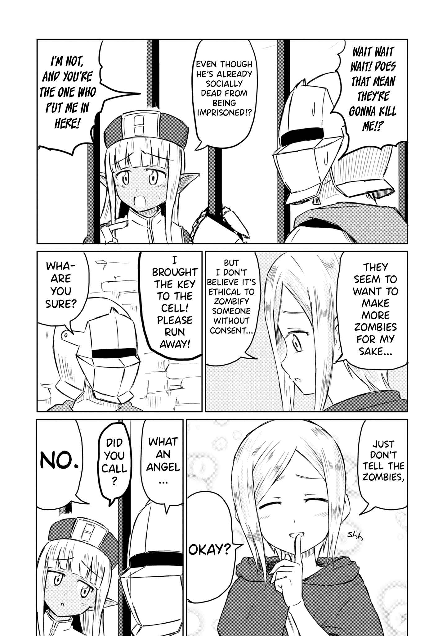 Page 6 Chapter 18 Kono Healer, Mendokusai