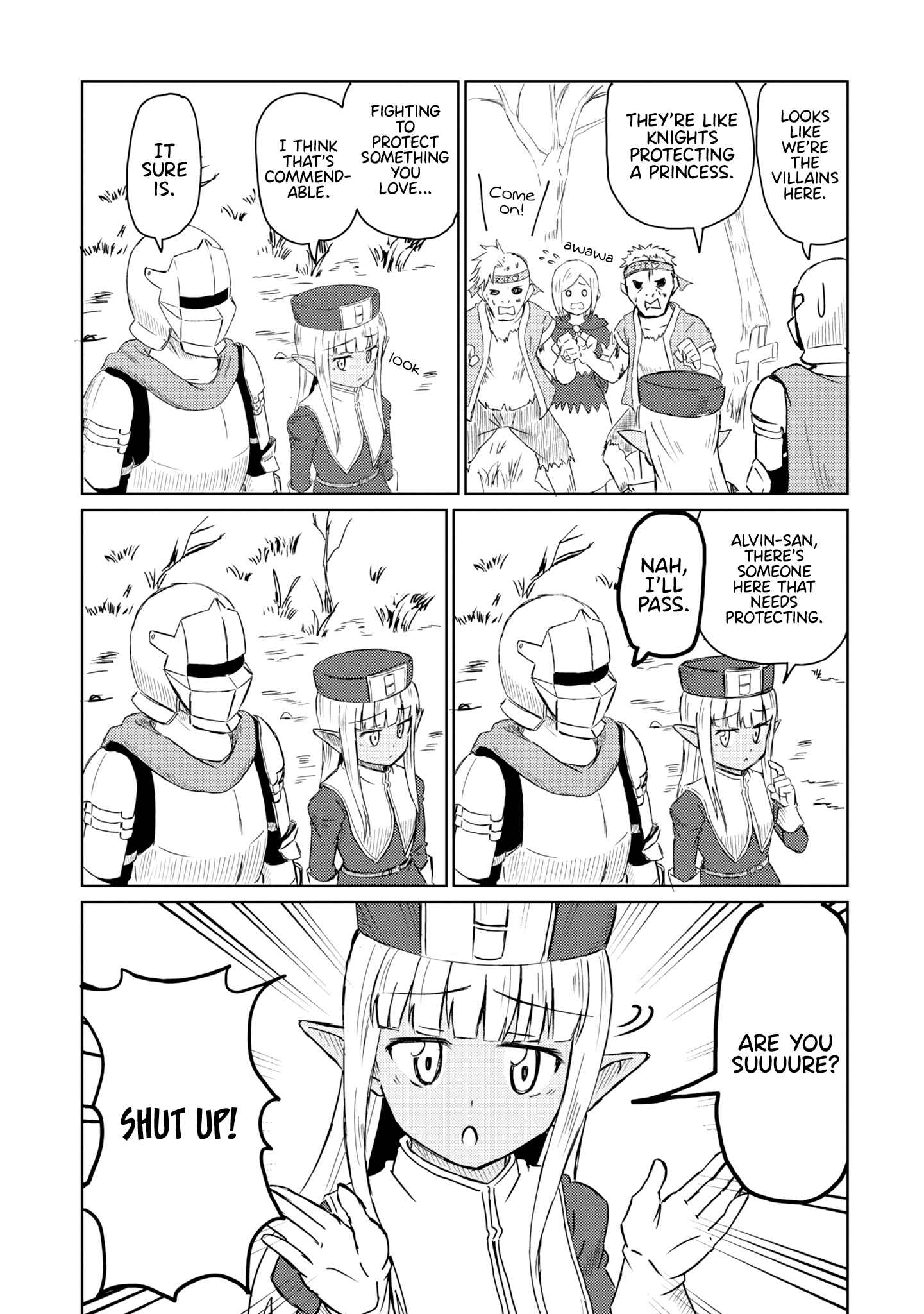 Page 11 Chapter 17 Kono Healer, Mendokusai