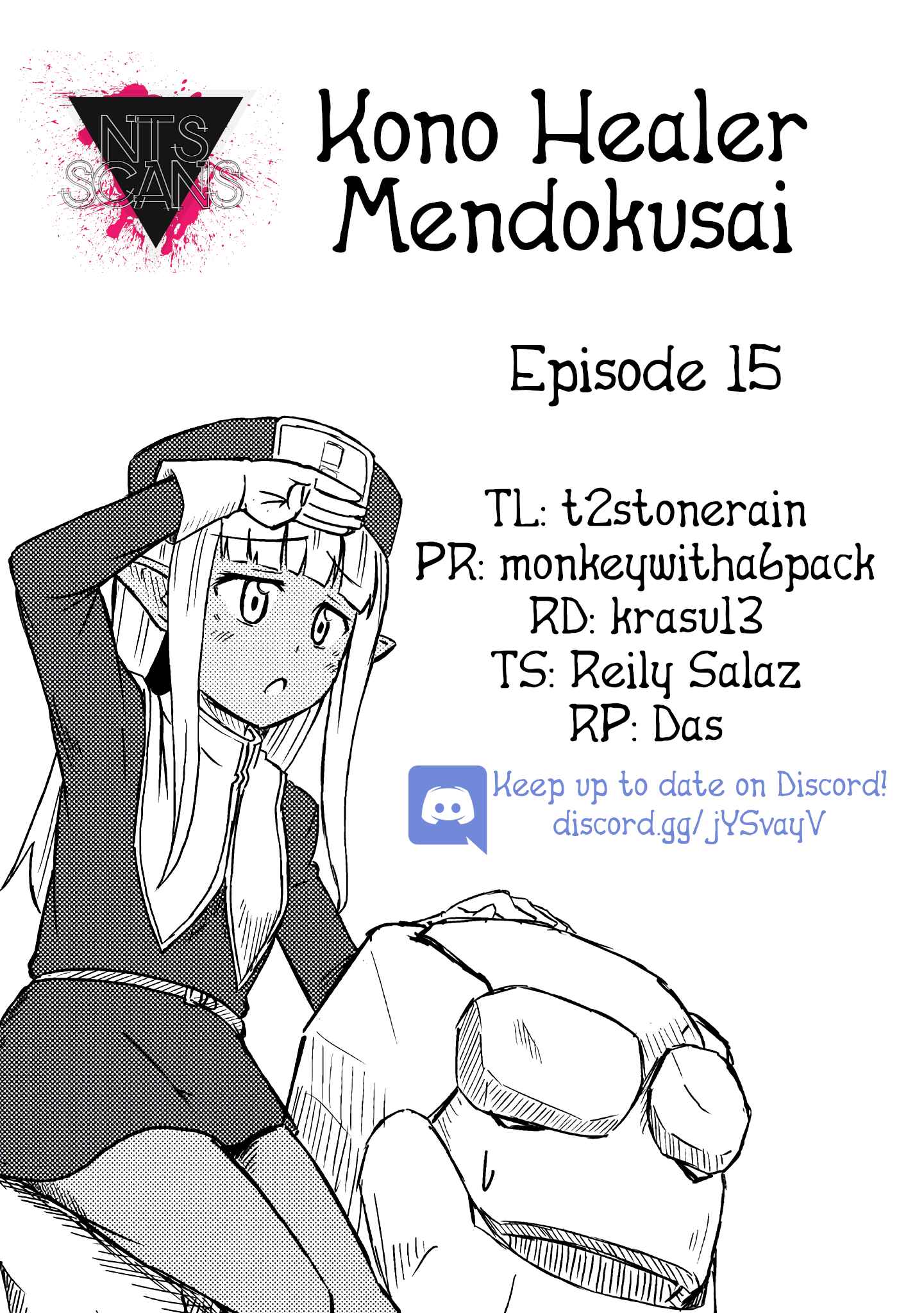 Page 1 Chapter 15 Kono Healer, Mendokusai