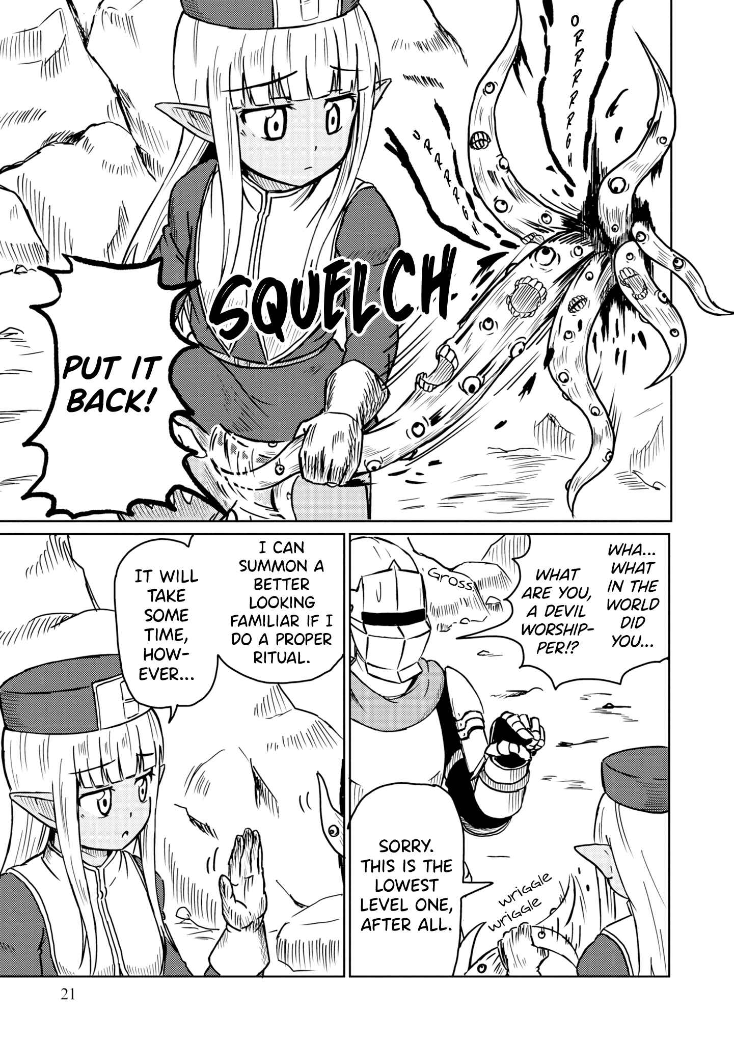 Page 6 Chapter 12 Kono Healer, Mendokusai