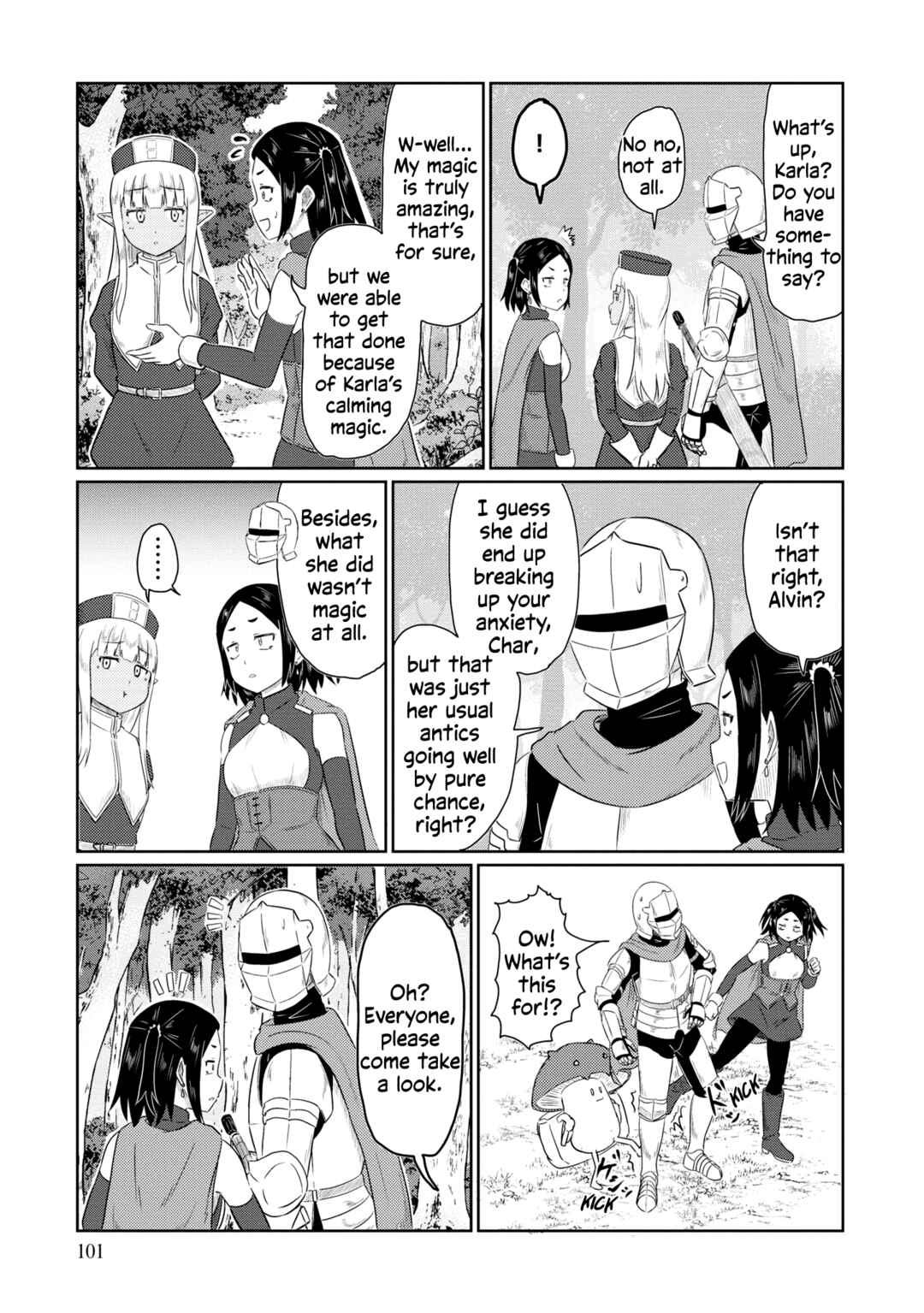 Page 4 Chapter 67 Kono Healer, Mendokusai