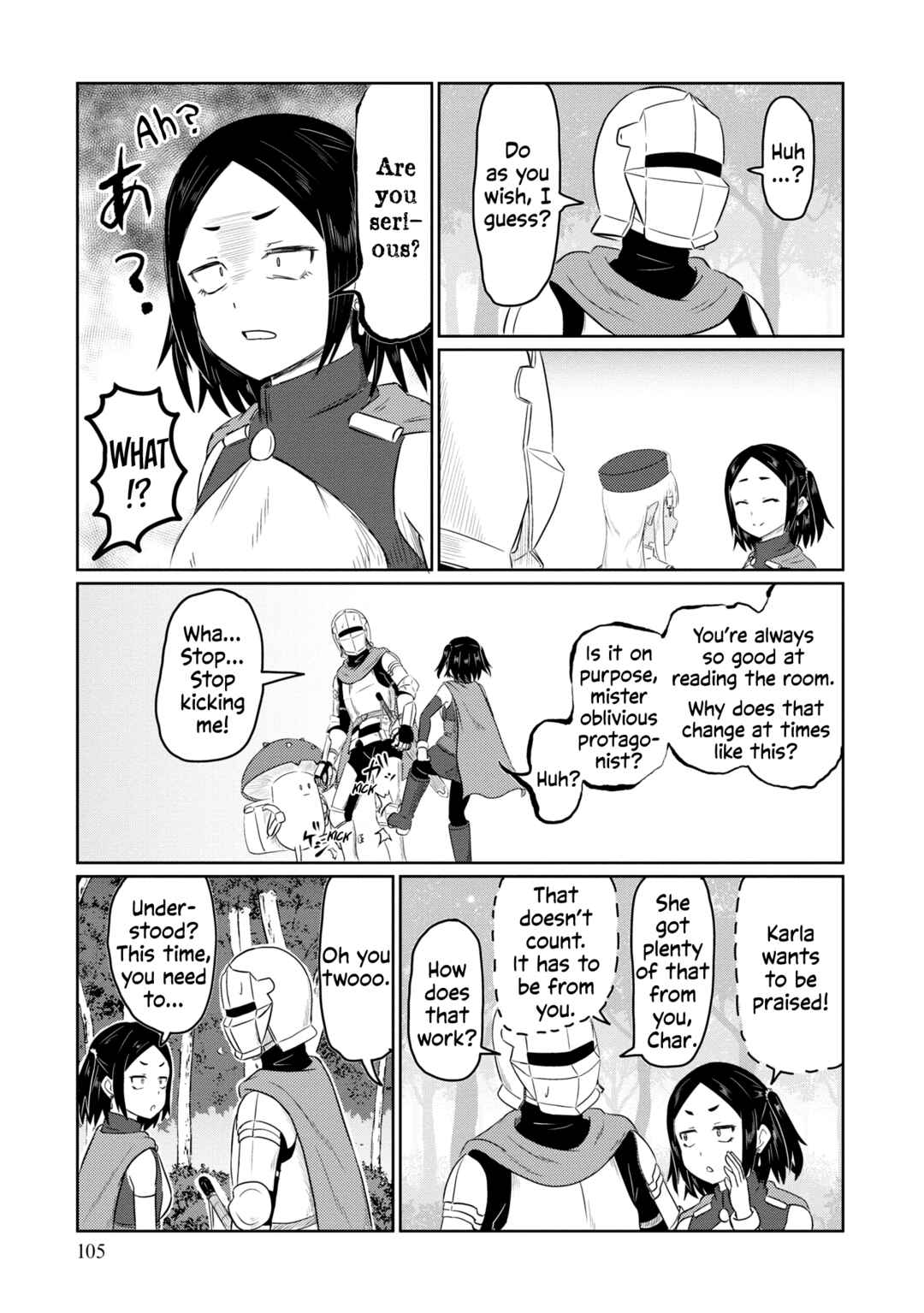 Page 8 Chapter 67 Kono Healer, Mendokusai