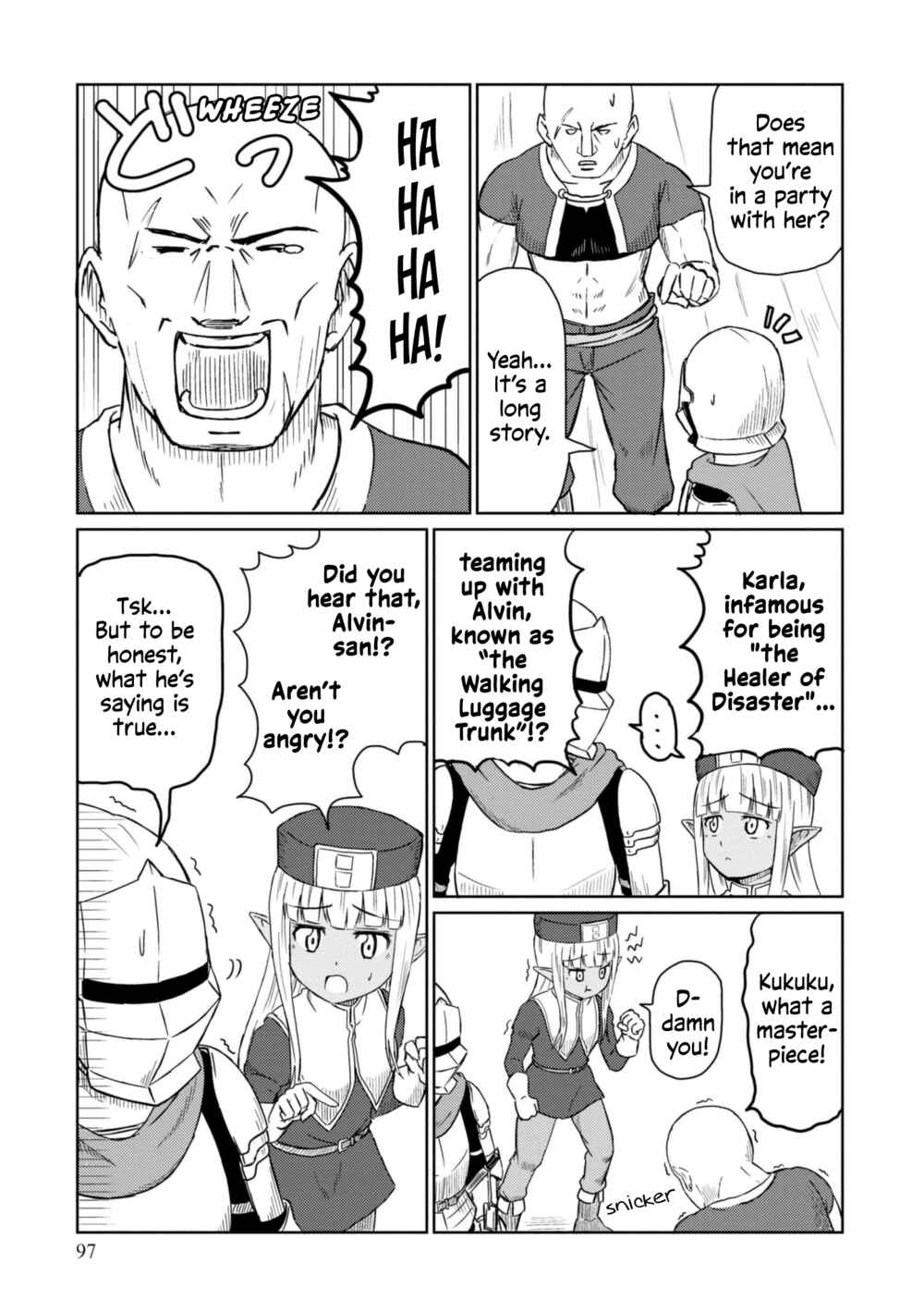 Page 6 Chapter 28 Kono Healer, Mendokusai