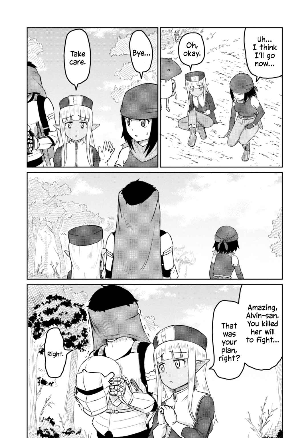 Page 11 Chapter 32 Kono Healer, Mendokusai