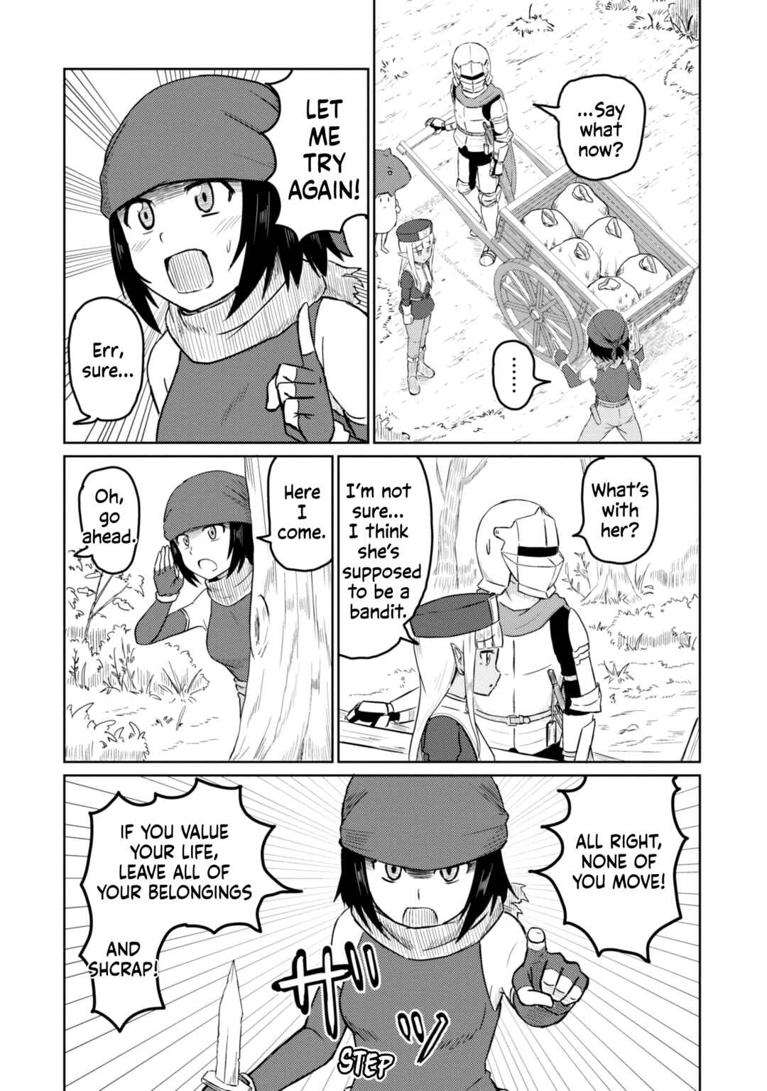 Page 4 Chapter 32 Kono Healer, Mendokusai