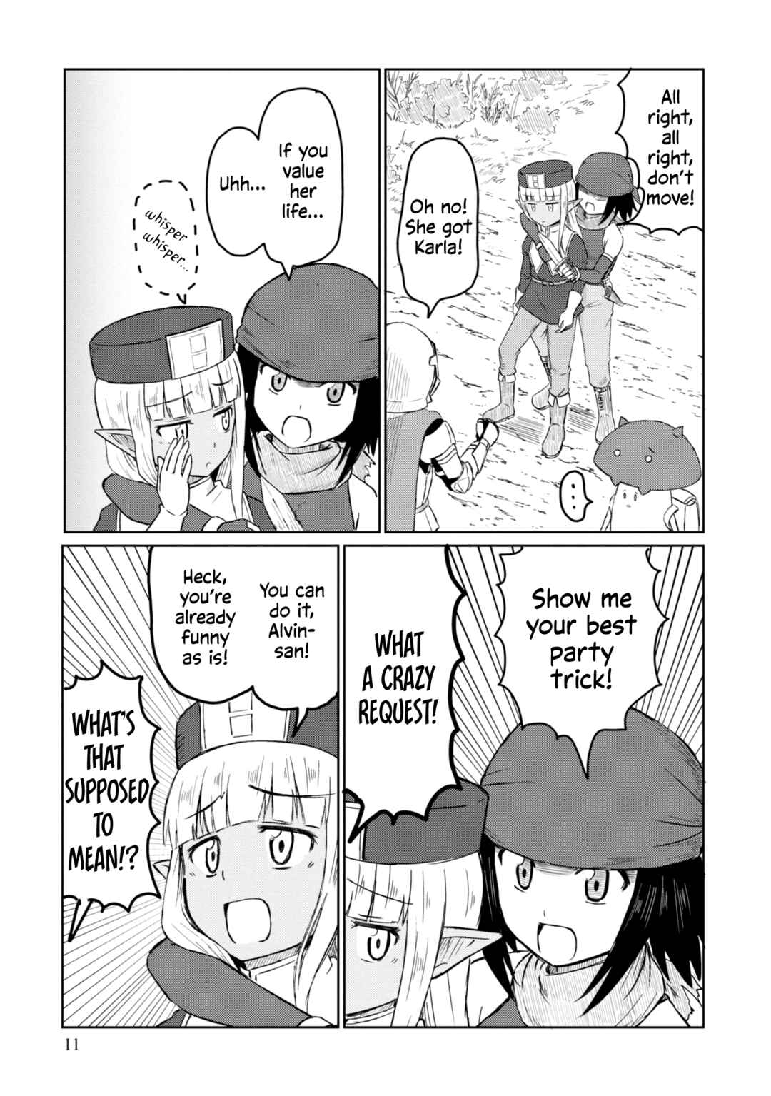 Page 8 Chapter 32 Kono Healer, Mendokusai