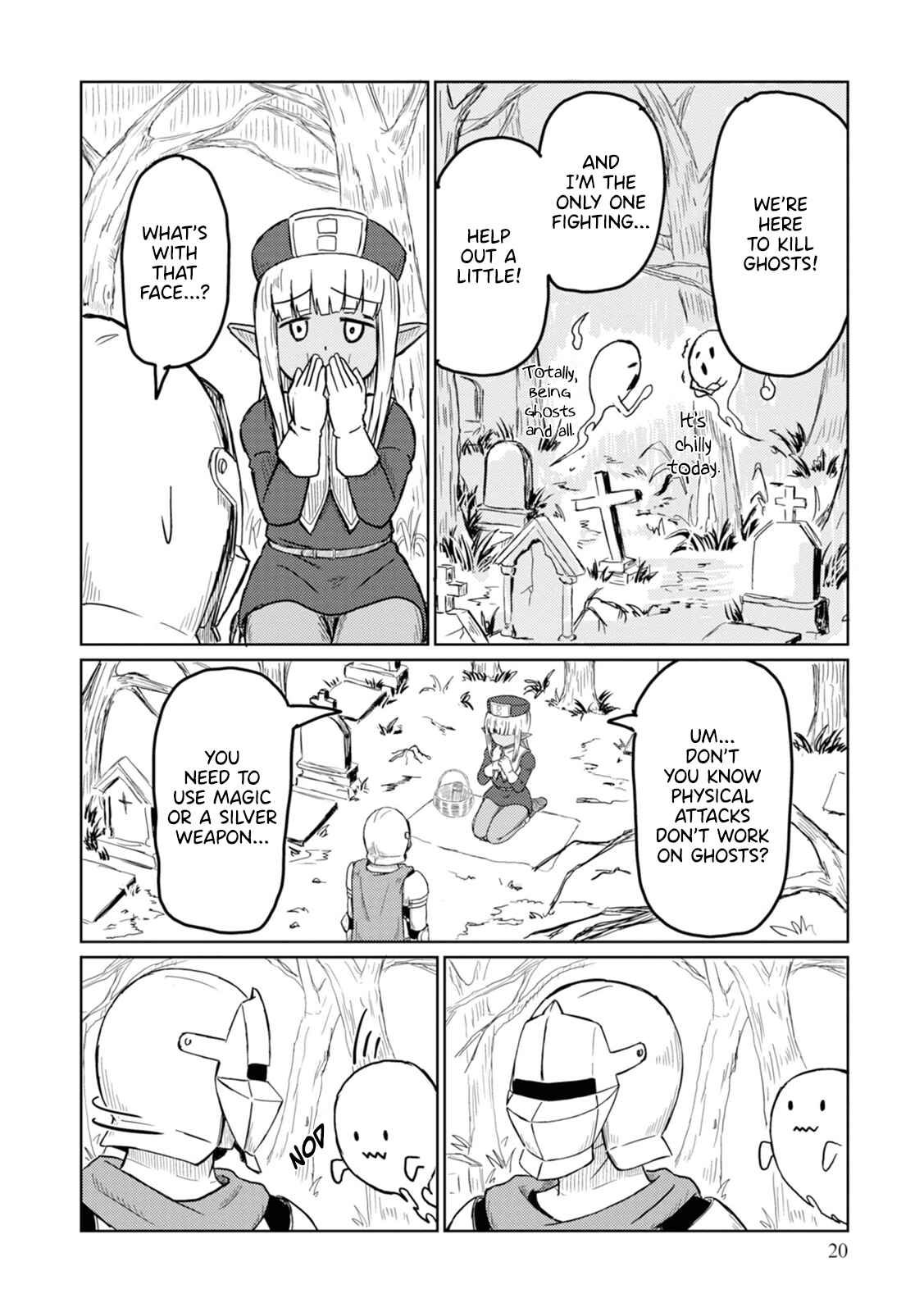 Page 5 Chapter 2 Kono Healer, Mendokusai