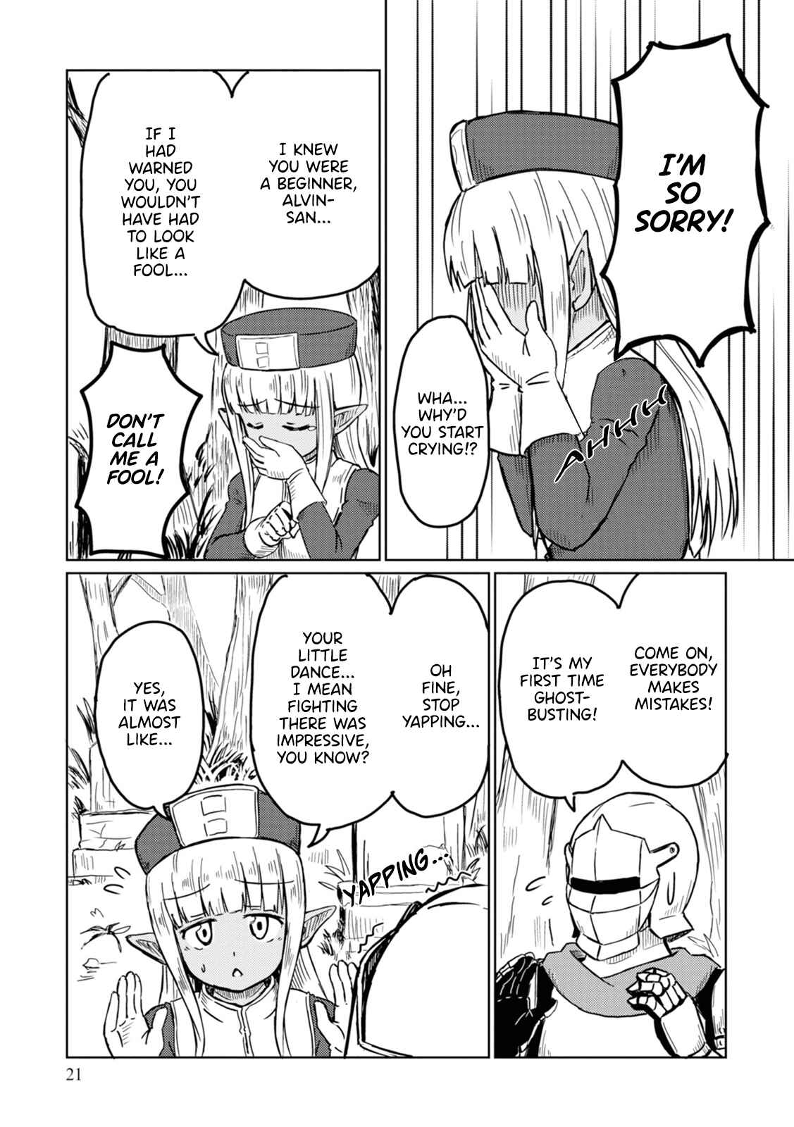 Page 6 Chapter 2 Kono Healer, Mendokusai