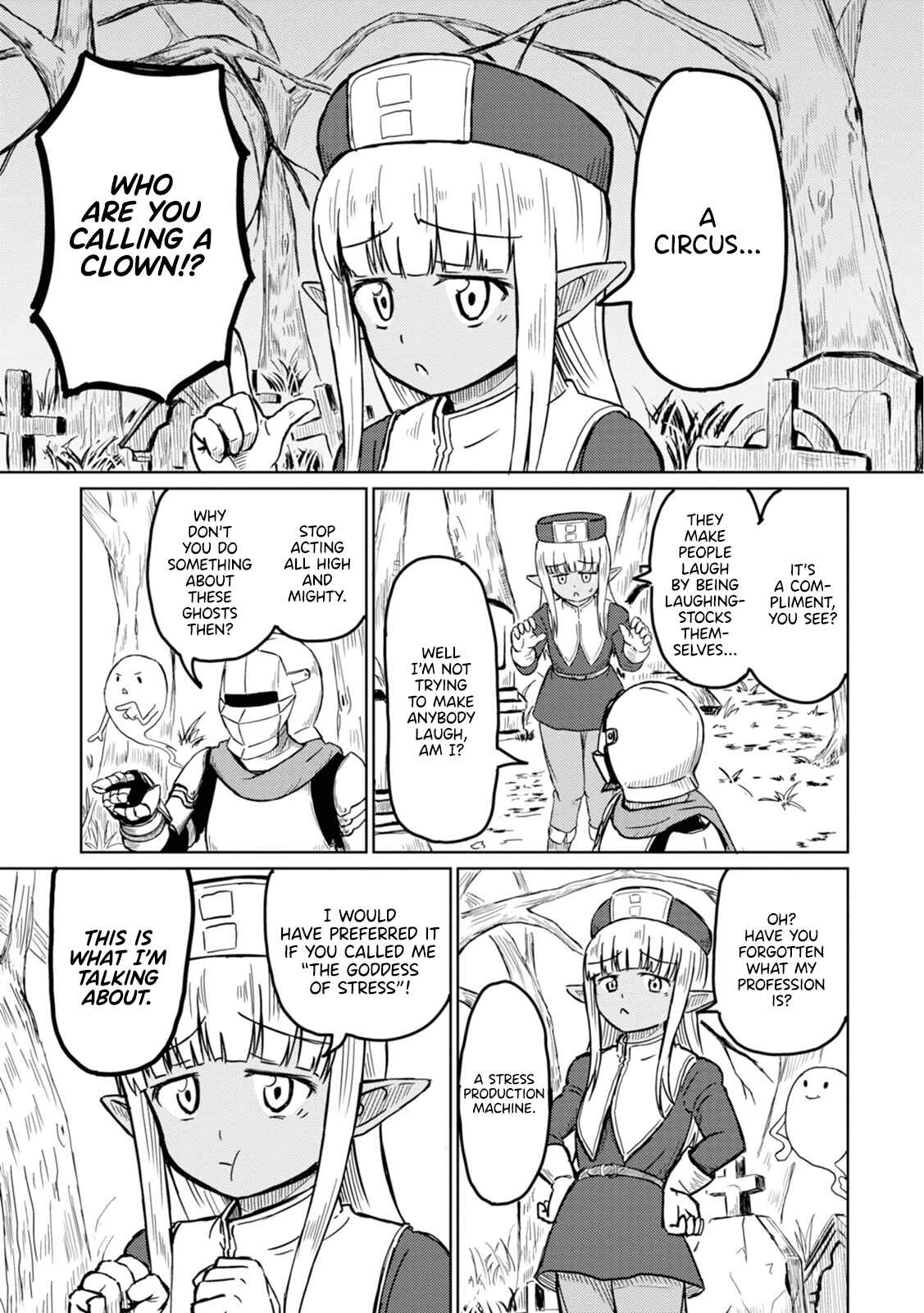Page 7 Chapter 2 Kono Healer, Mendokusai