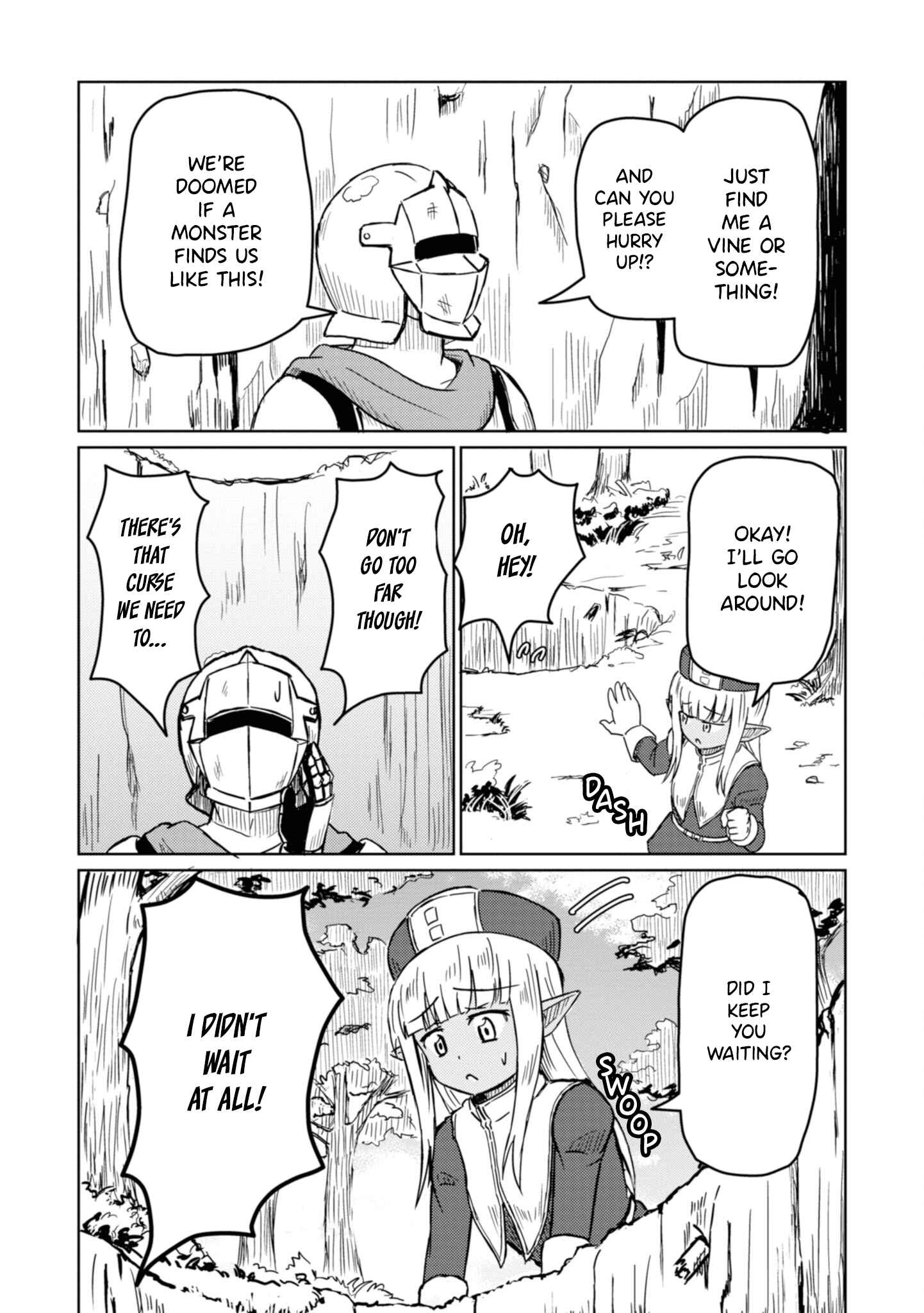 Page 7 Chapter 3 Kono Healer, Mendokusai