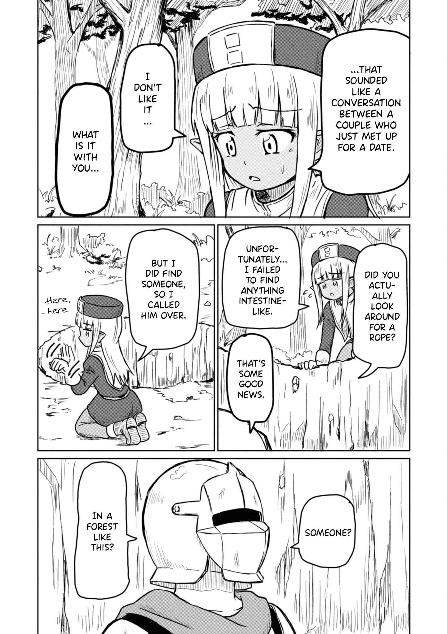 Page 8 Chapter 3 Kono Healer, Mendokusai