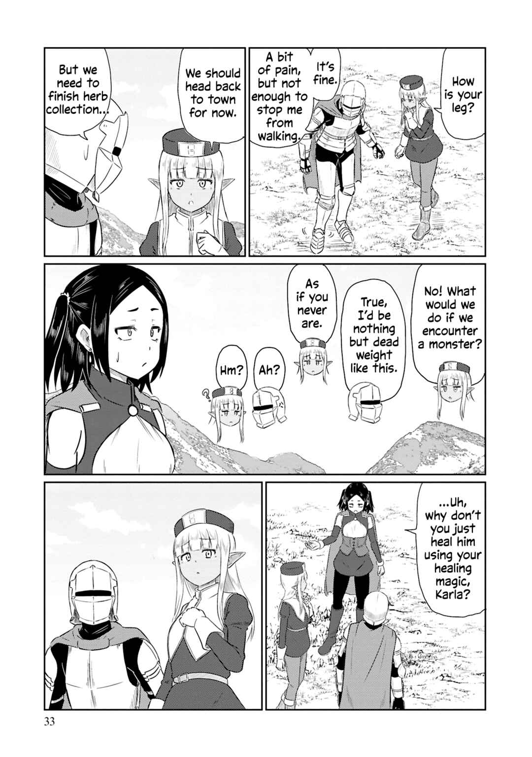 Page 2 Chapter 71 Kono Healer, Mendokusai
