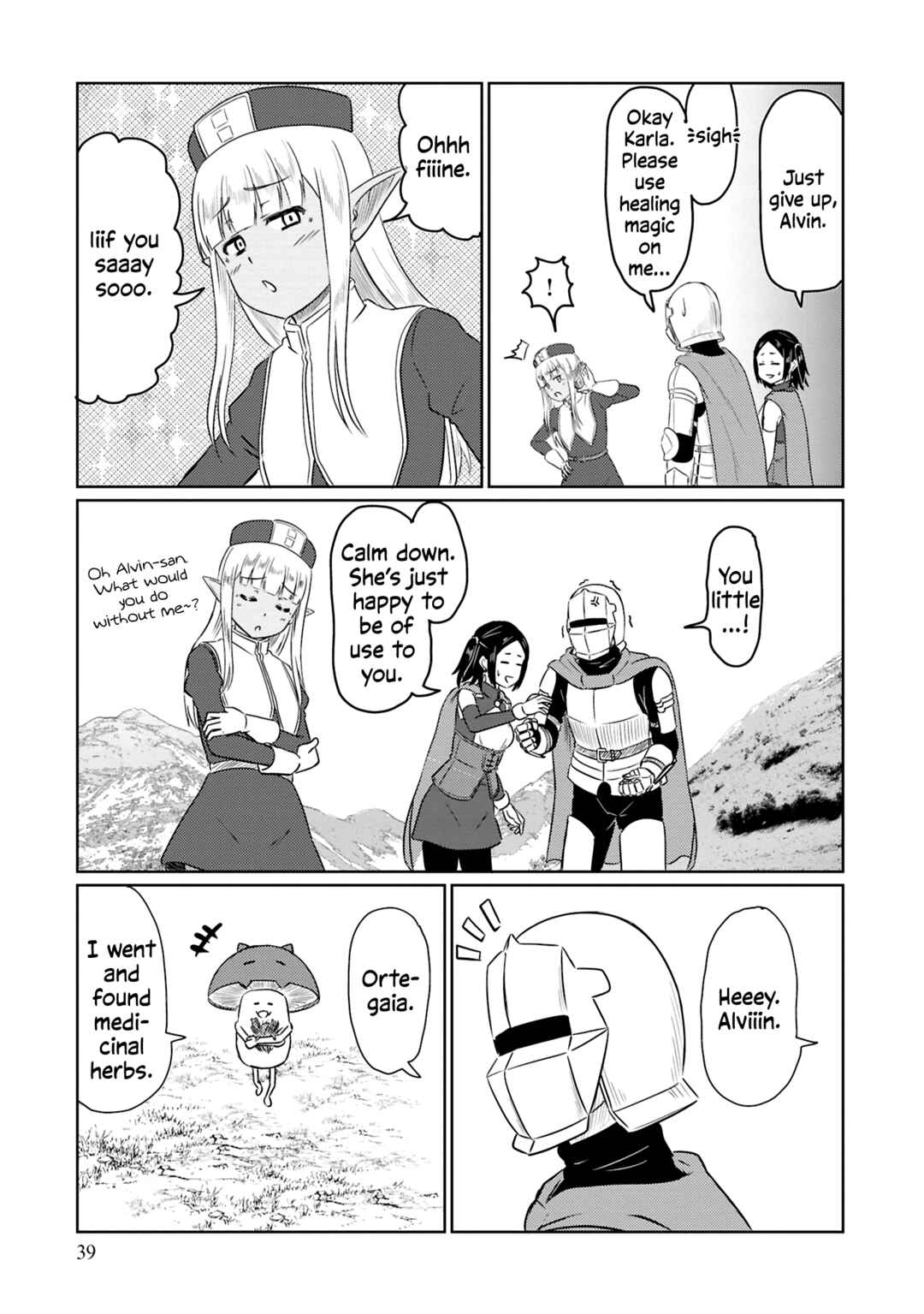 Page 8 Chapter 71 Kono Healer, Mendokusai
