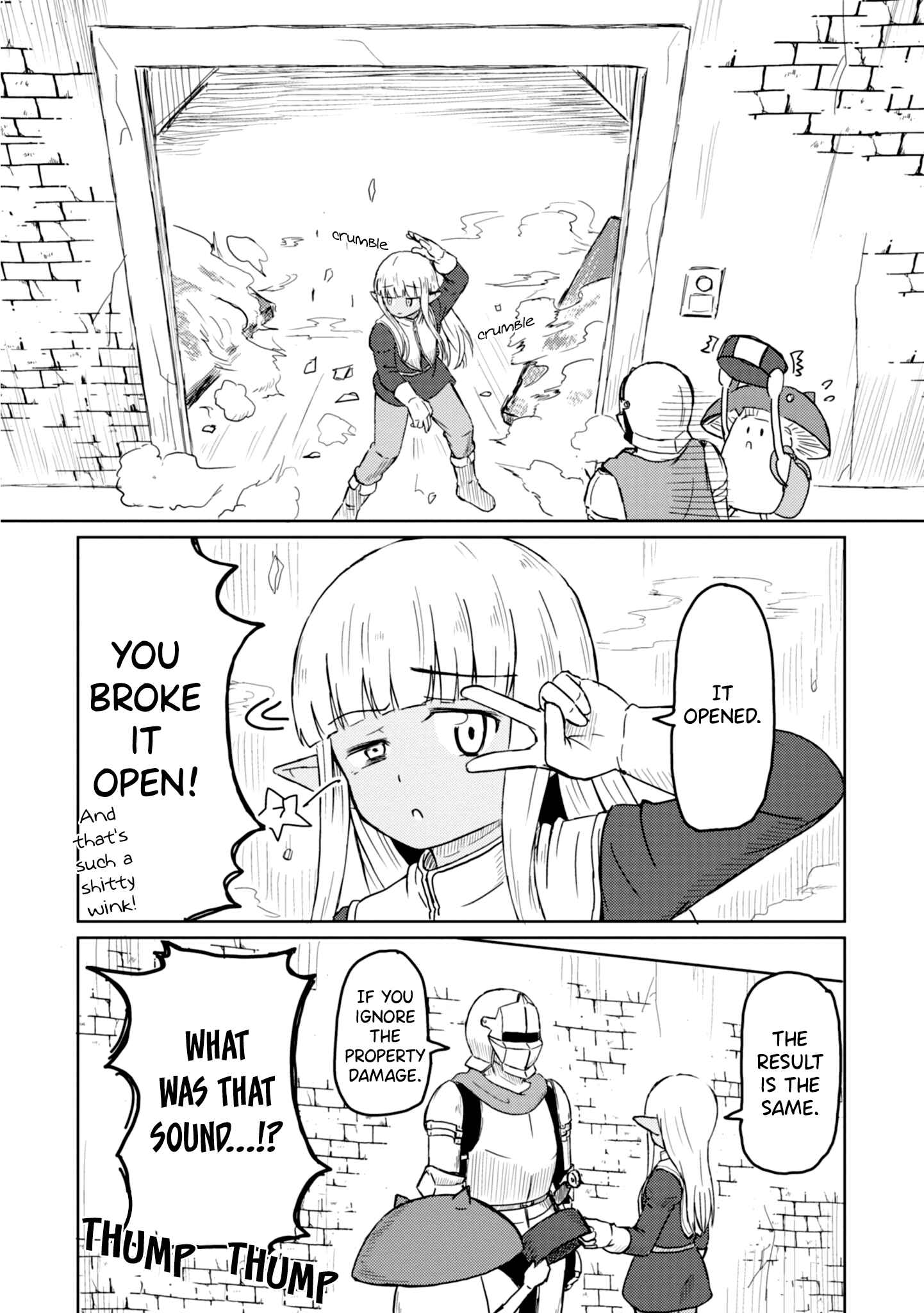 Page 4 Chapter 10 Kono Healer, Mendokusai