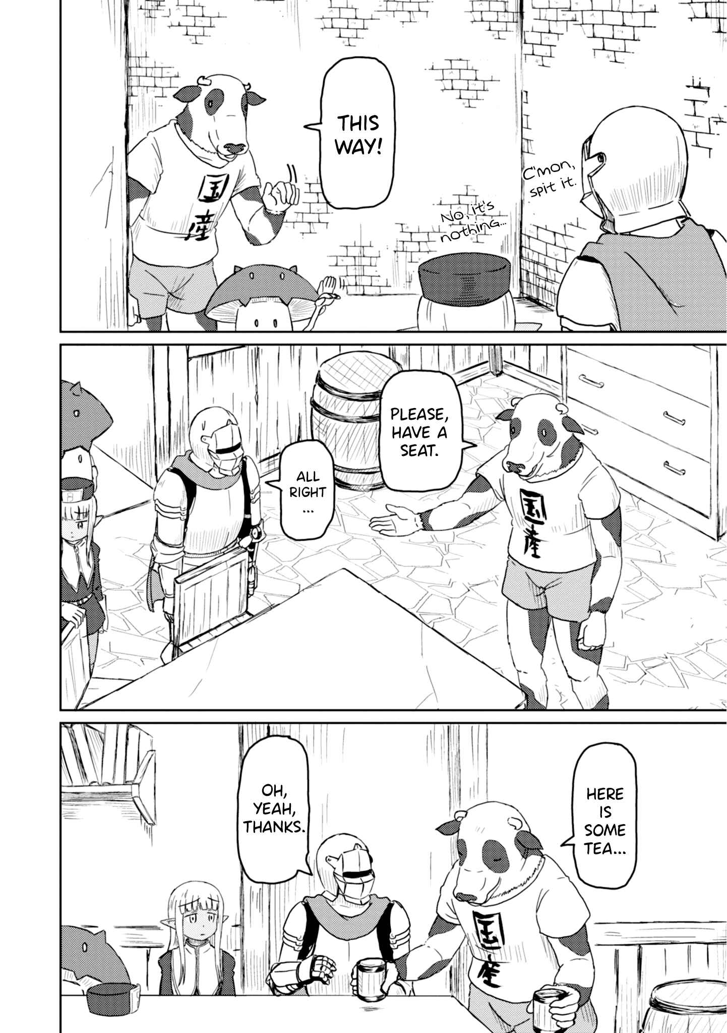 Page 7 Chapter 10 Kono Healer, Mendokusai