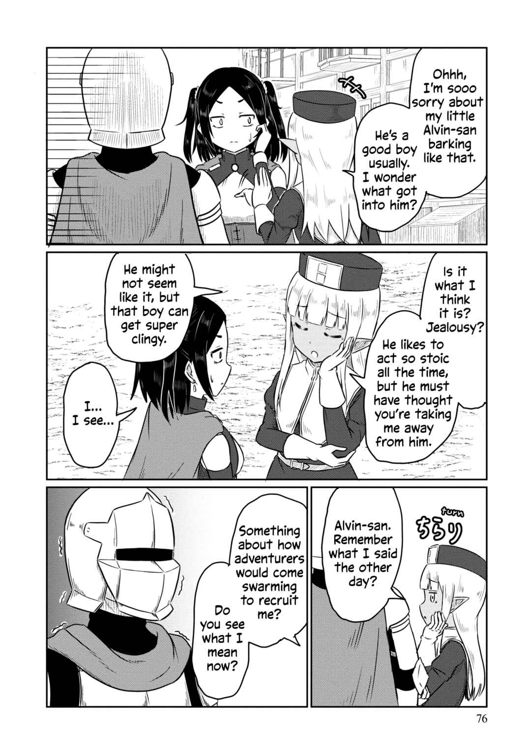 Page 5 Chapter 56 Kono Healer, Mendokusai