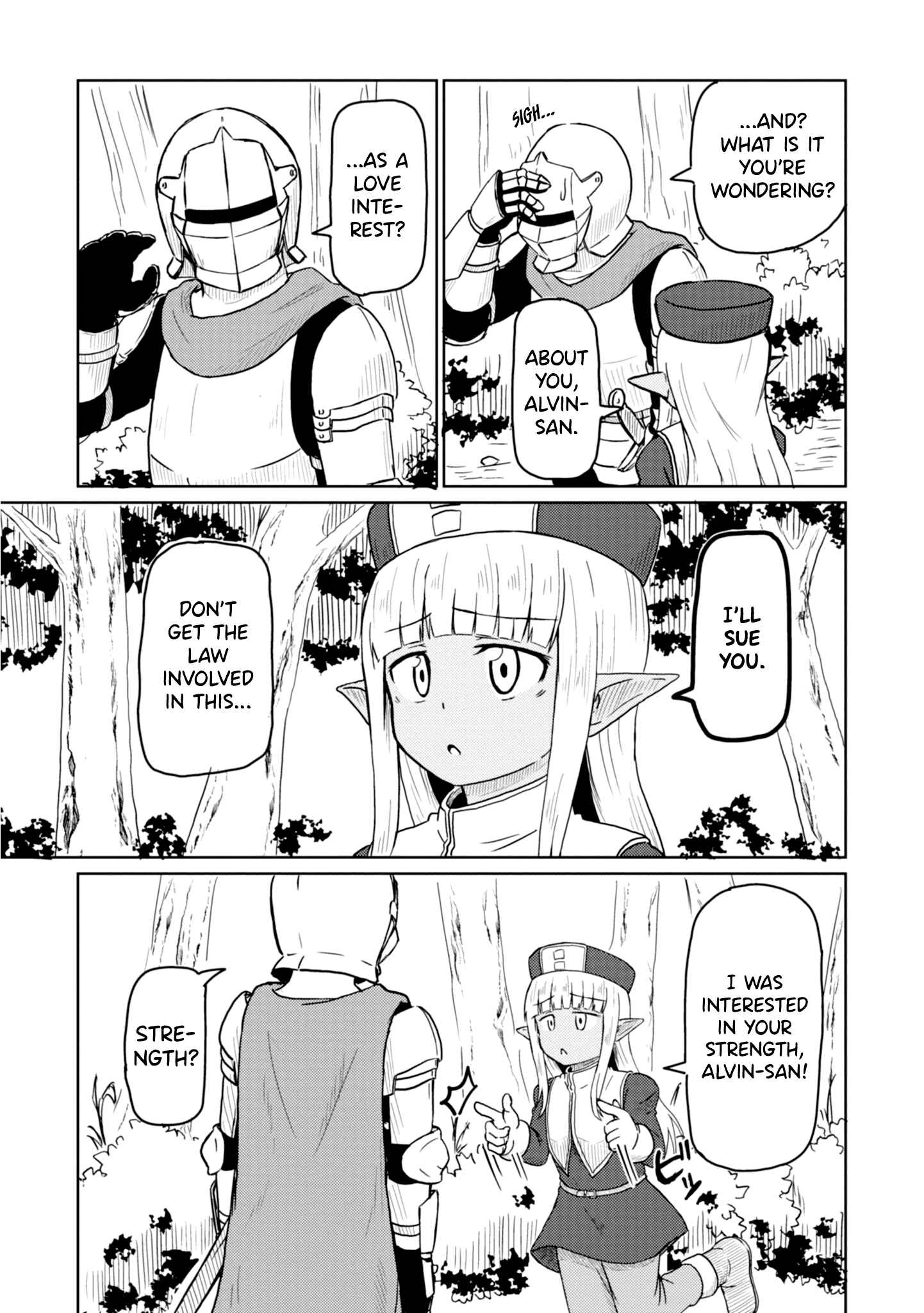 Page 4 Chapter 6 Kono Healer, Mendokusai