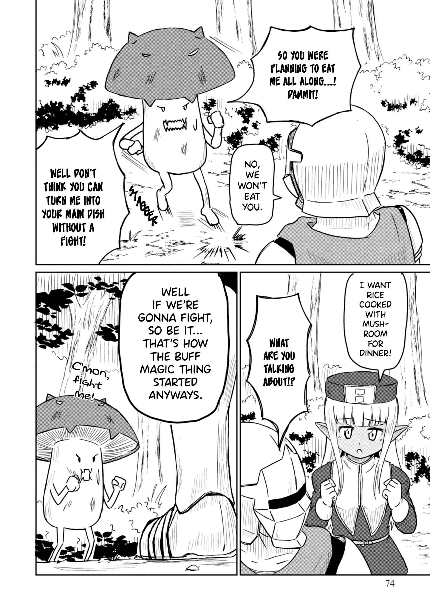 Page 9 Chapter 6 Kono Healer, Mendokusai