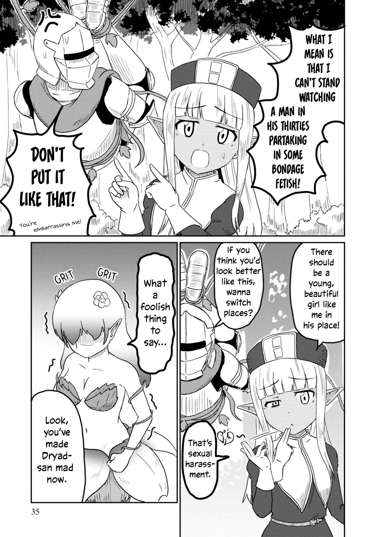 Page 8 Chapter 23 Kono Healer, Mendokusai