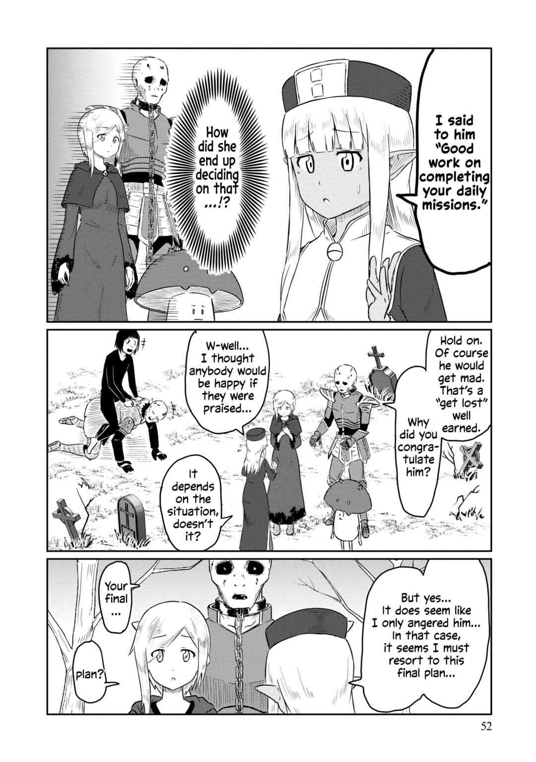 Page 7 Chapter 54 Kono Healer, Mendokusai