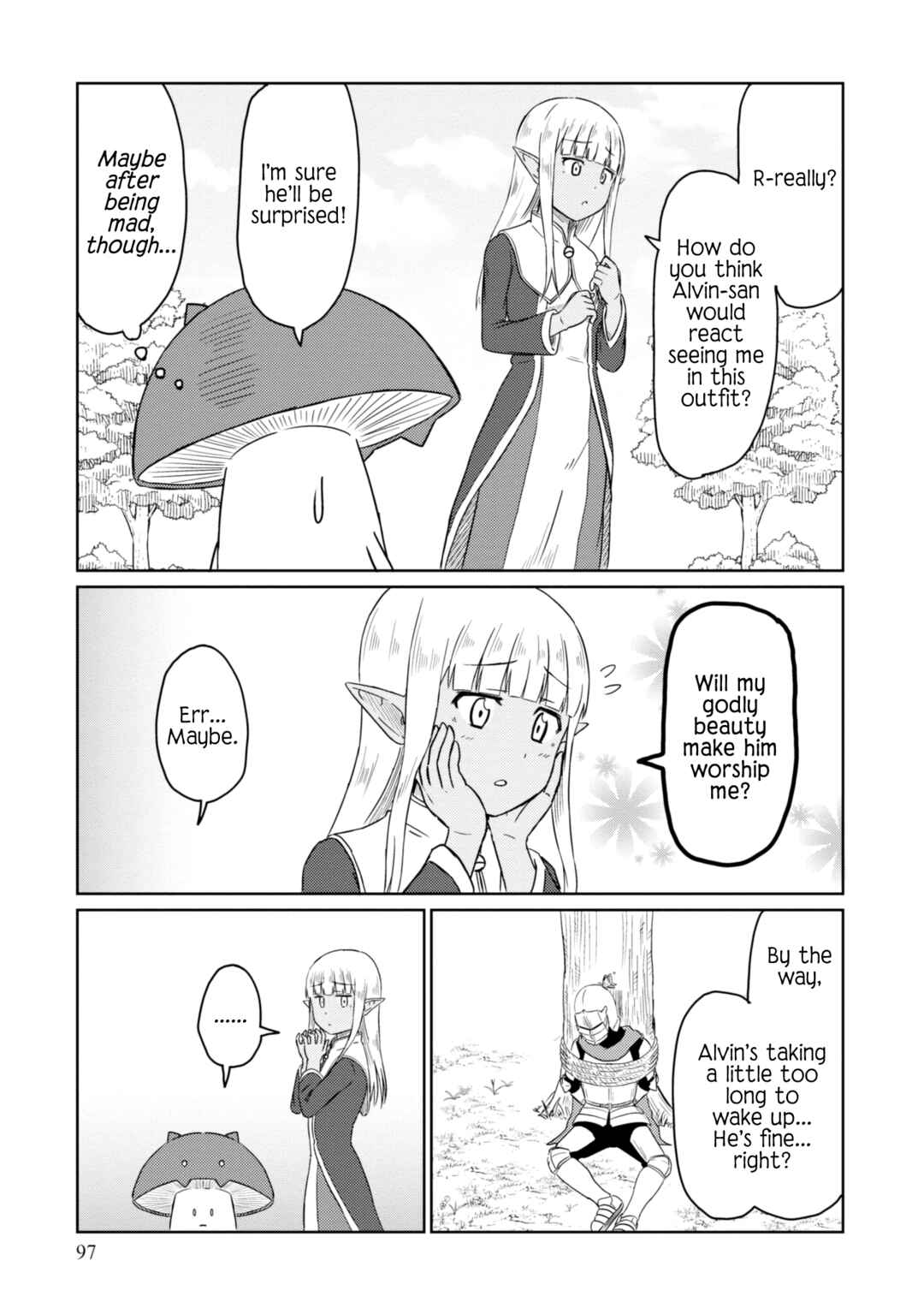 Page 10 Chapter 48 Kono Healer, Mendokusai